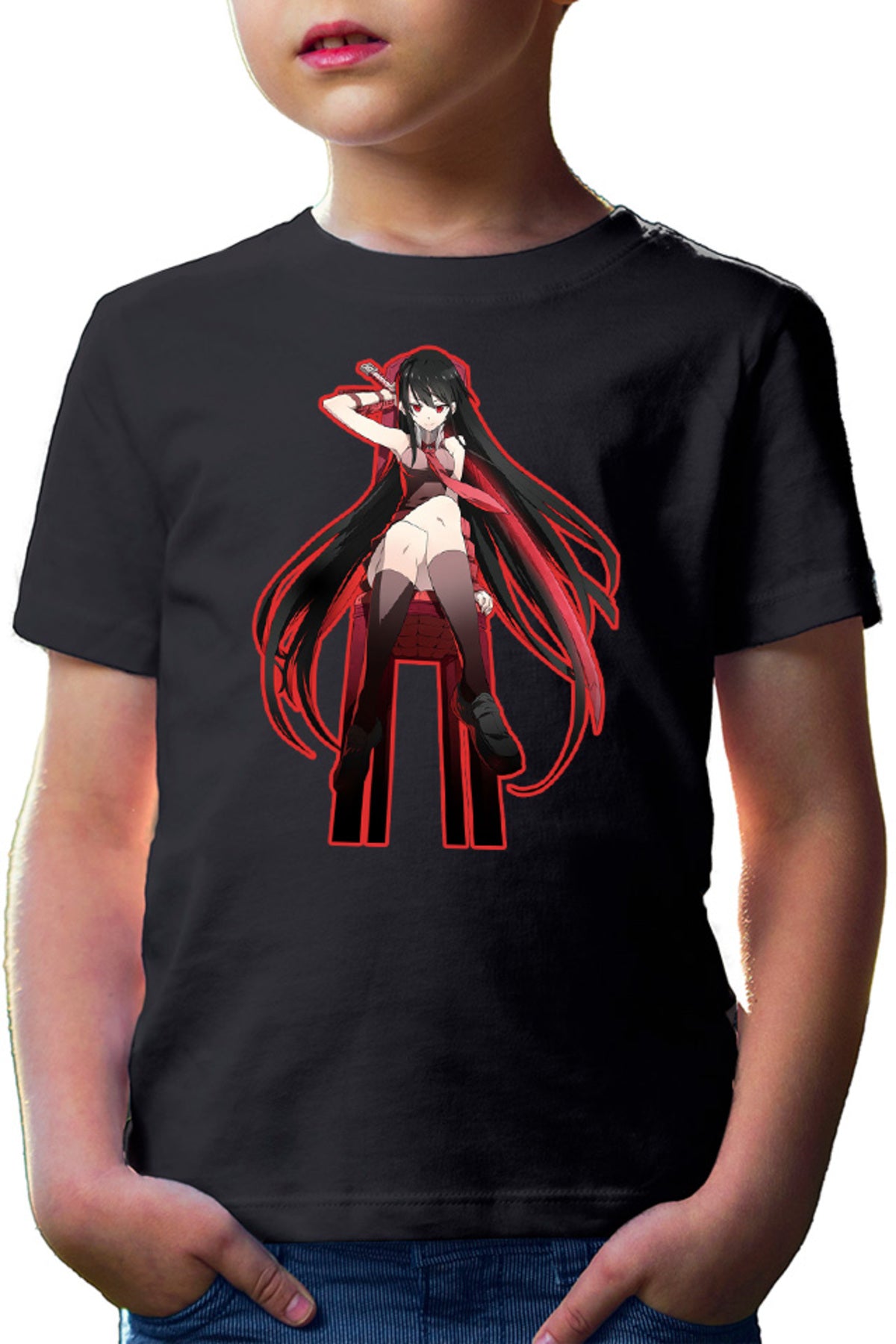 Tricou copii Akame ga Kill Long Sword Fantasy Takahiro Demon Slayer