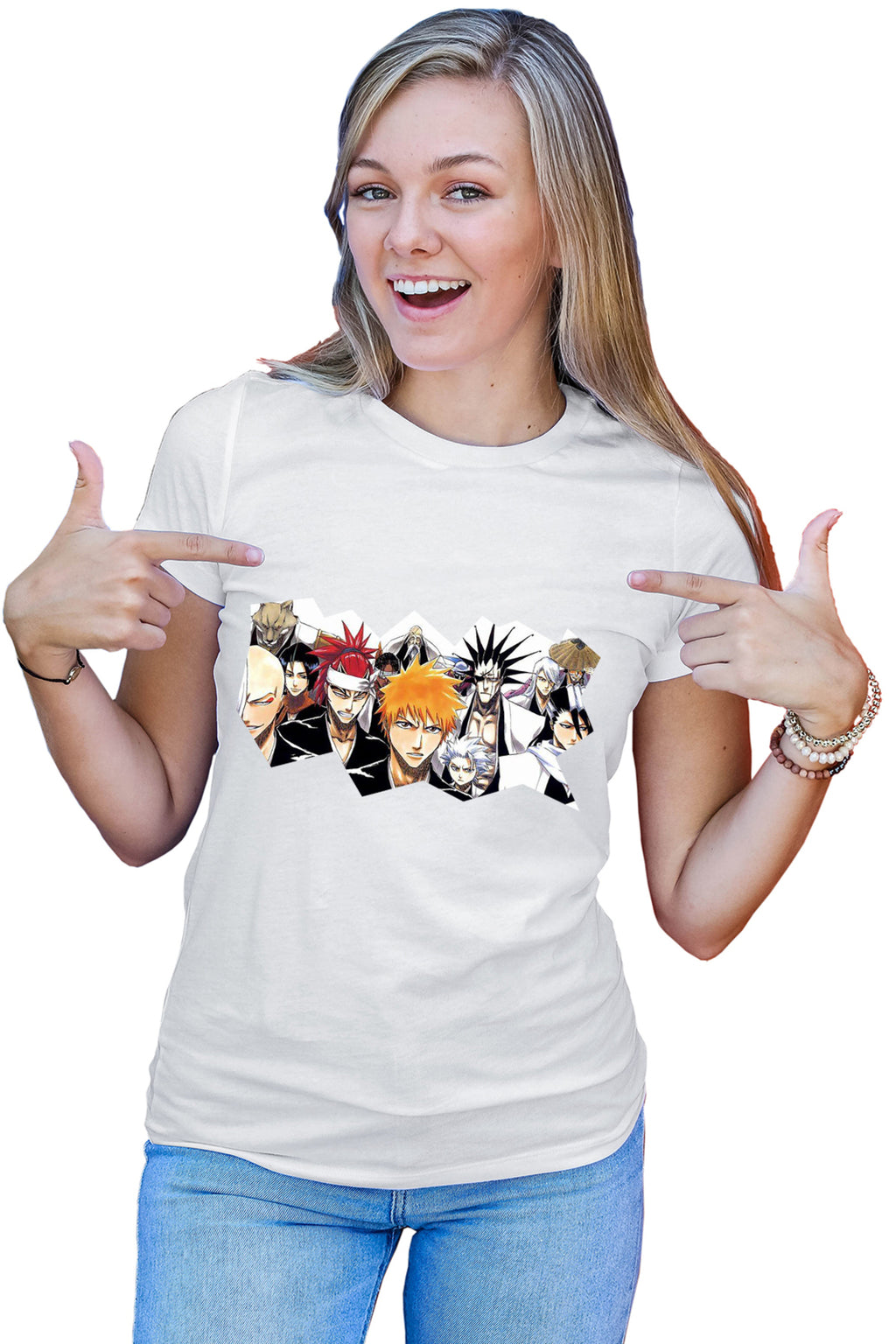 Tricou dama Bleach Ichigo Kurosaki Soul Reaper Dream Team