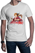 Tricou barbati Rurouni Kenshin Gintoki Kenshin Back