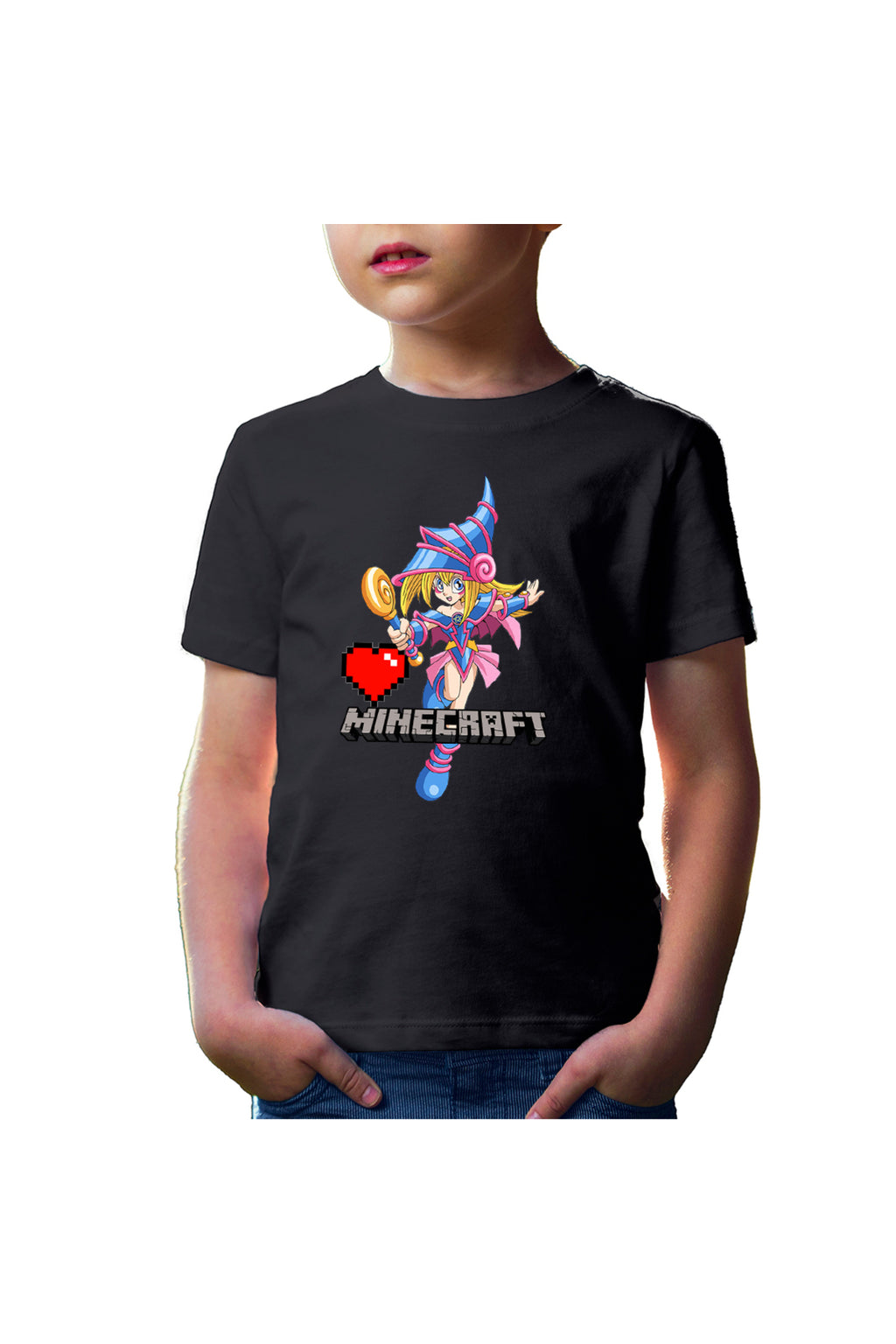 Tricou copii Yu Gi Oh Links Minecraft Tlauncher Mcskins