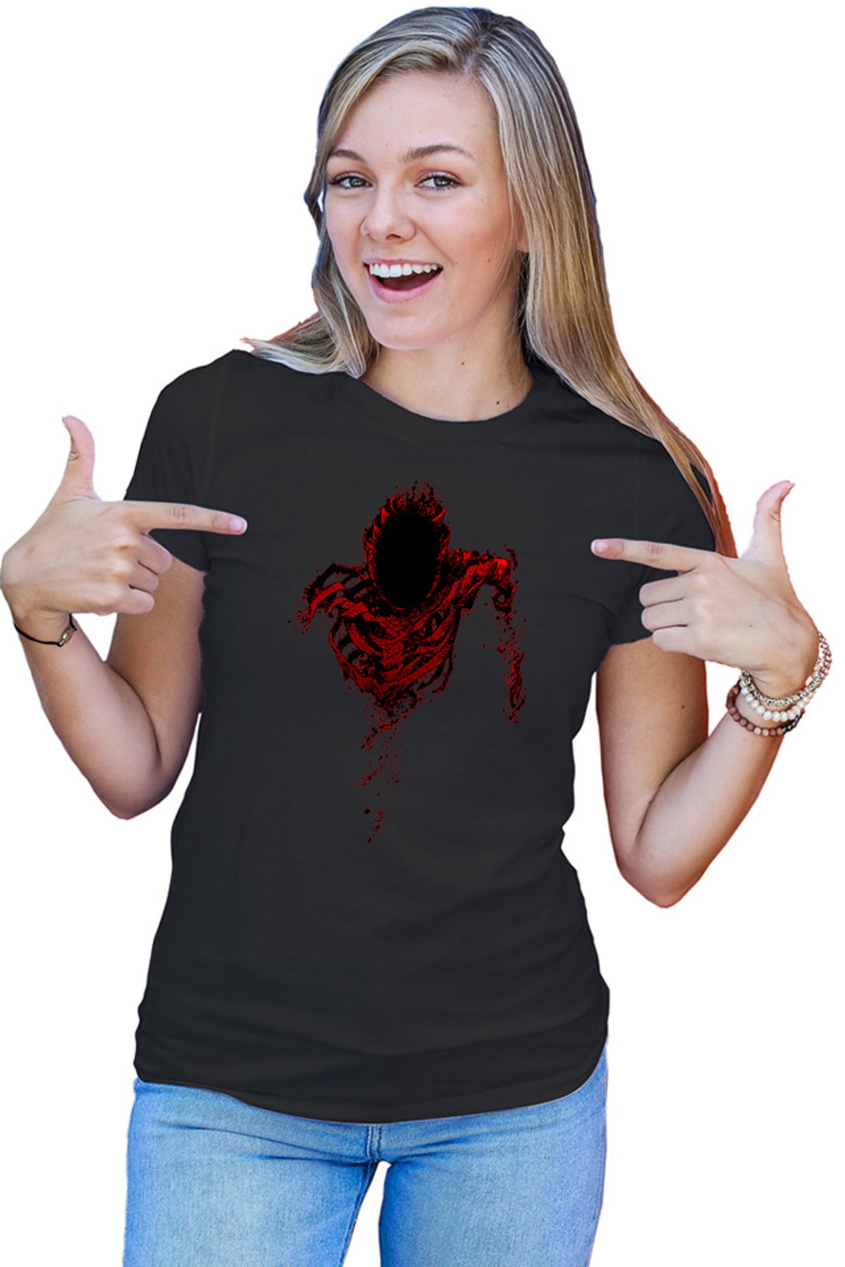 Tricou dama Ajin Monster Format Manga Sezon Otaku