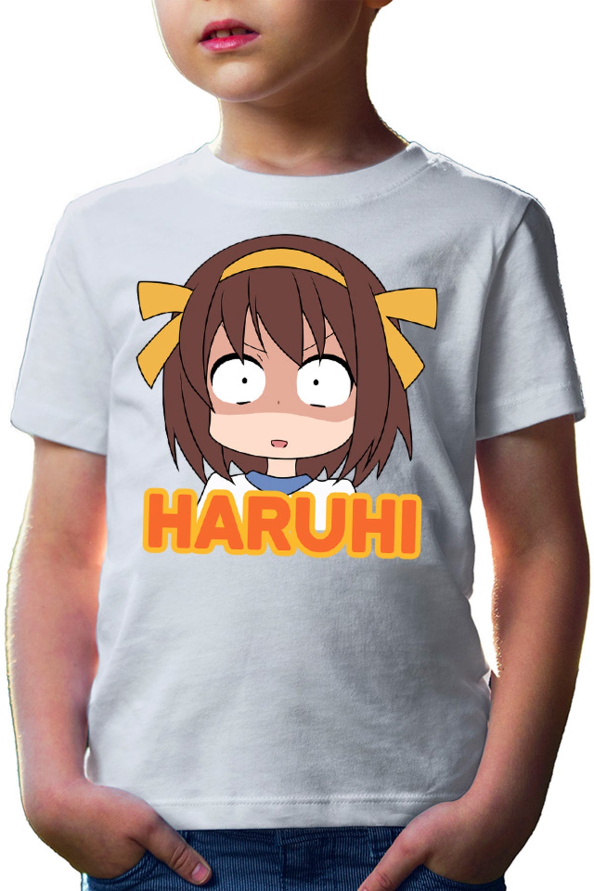 Tricou copii Haruhi Suzumiya Sports Uniform Comedy Anime Weeb