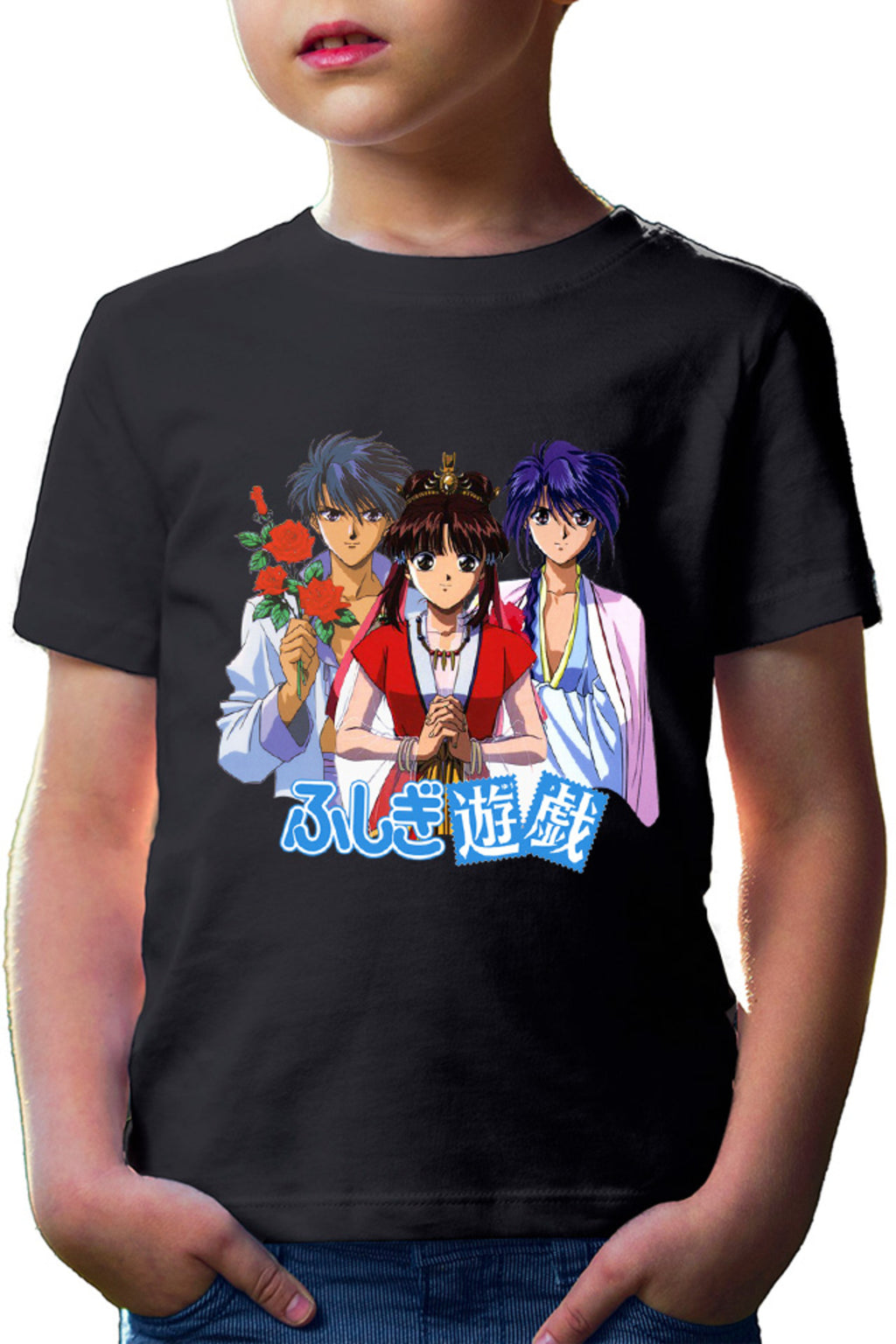 Tricou copii Fushigi Yuugi Tamahome Yuuki Nuriko Dozaanimata