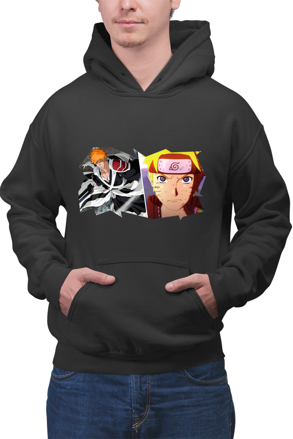Hanorac barbati Bleach Ichigo Naruto Boruto Online Animes