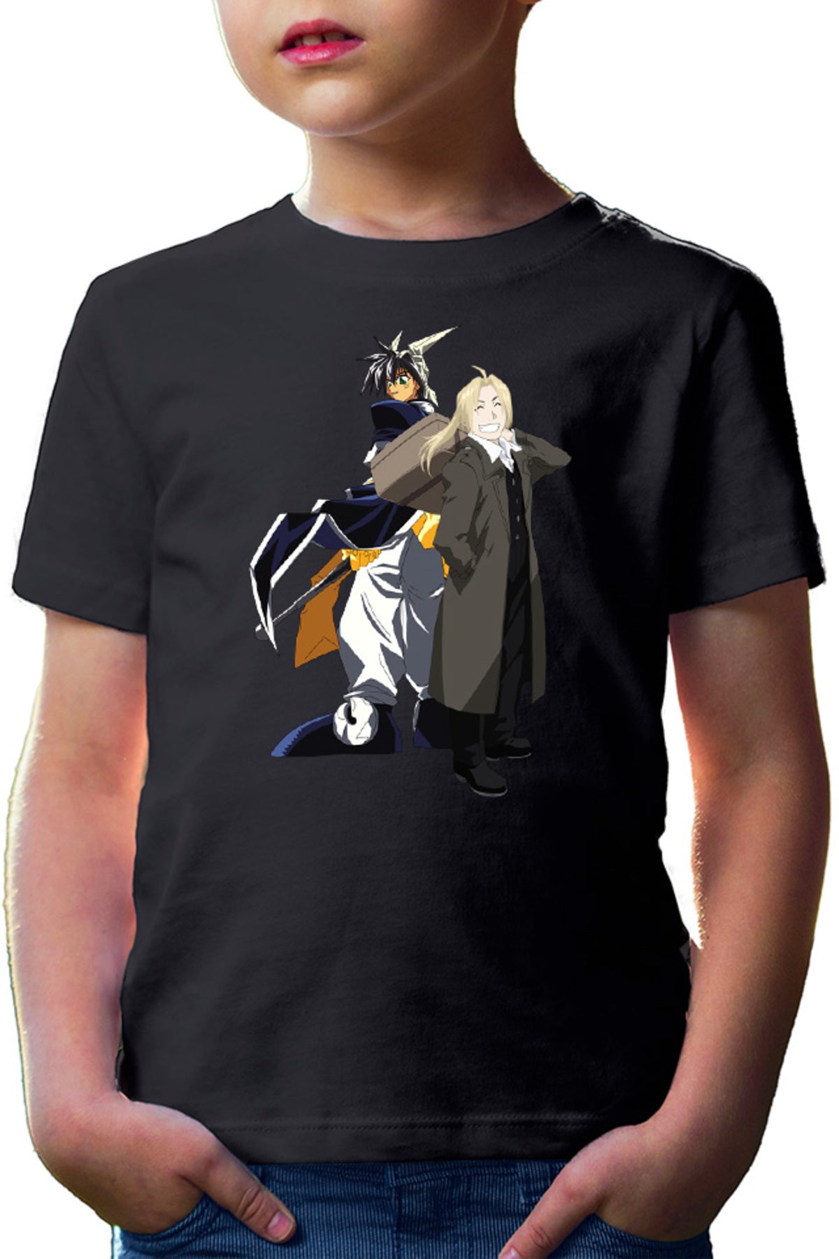 Tricou copii Hoshin Engi Taikoubou Edward Full Metal Alchemist Magic God Alchemy