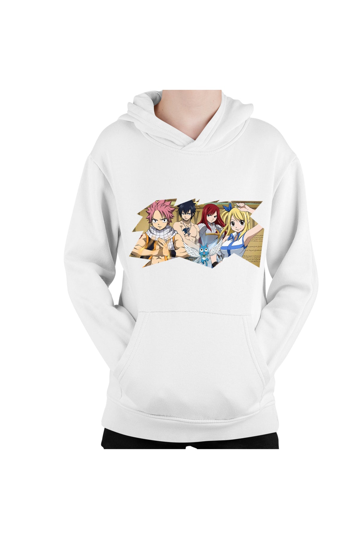 Hanorac copii Fairy Tail Best Friends Funny Cat Anime