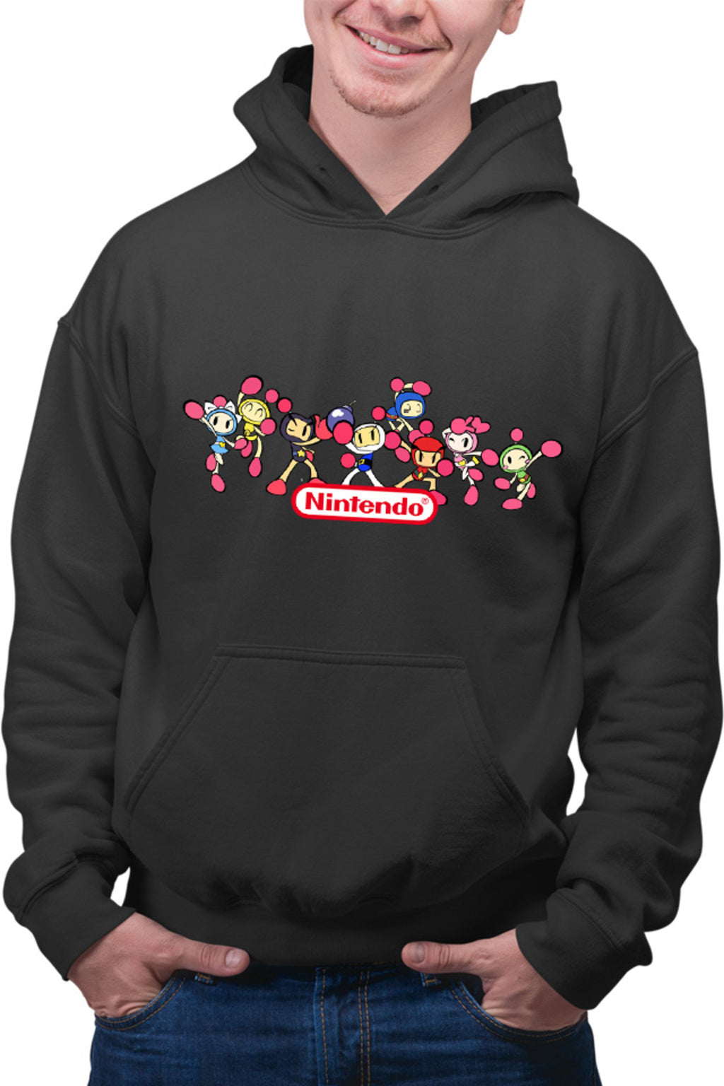 Hanorac barbati Bomberman All Team Console Game