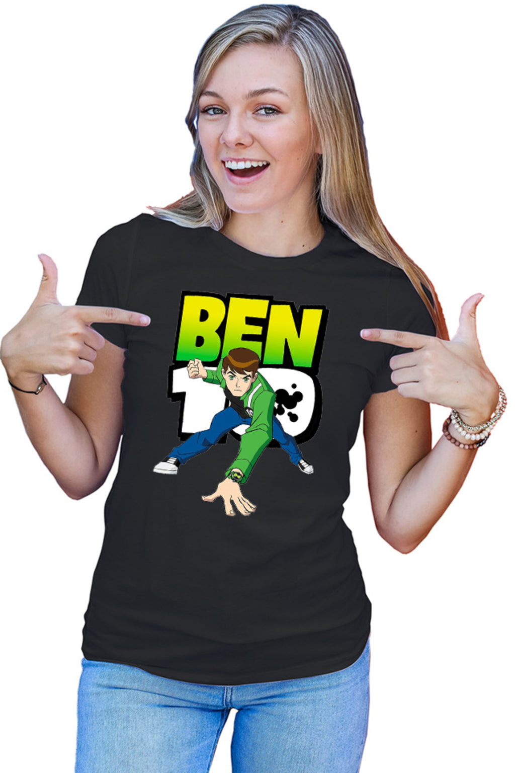 Tricou dama Ben 10 Teen Tennyson Work Omniverse Alien