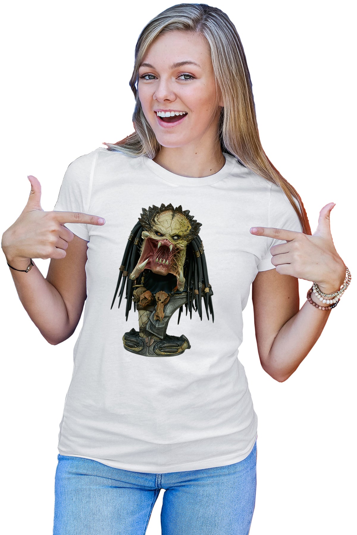 Tricou dama Predator Versus Aliens Extinction Demon Rise