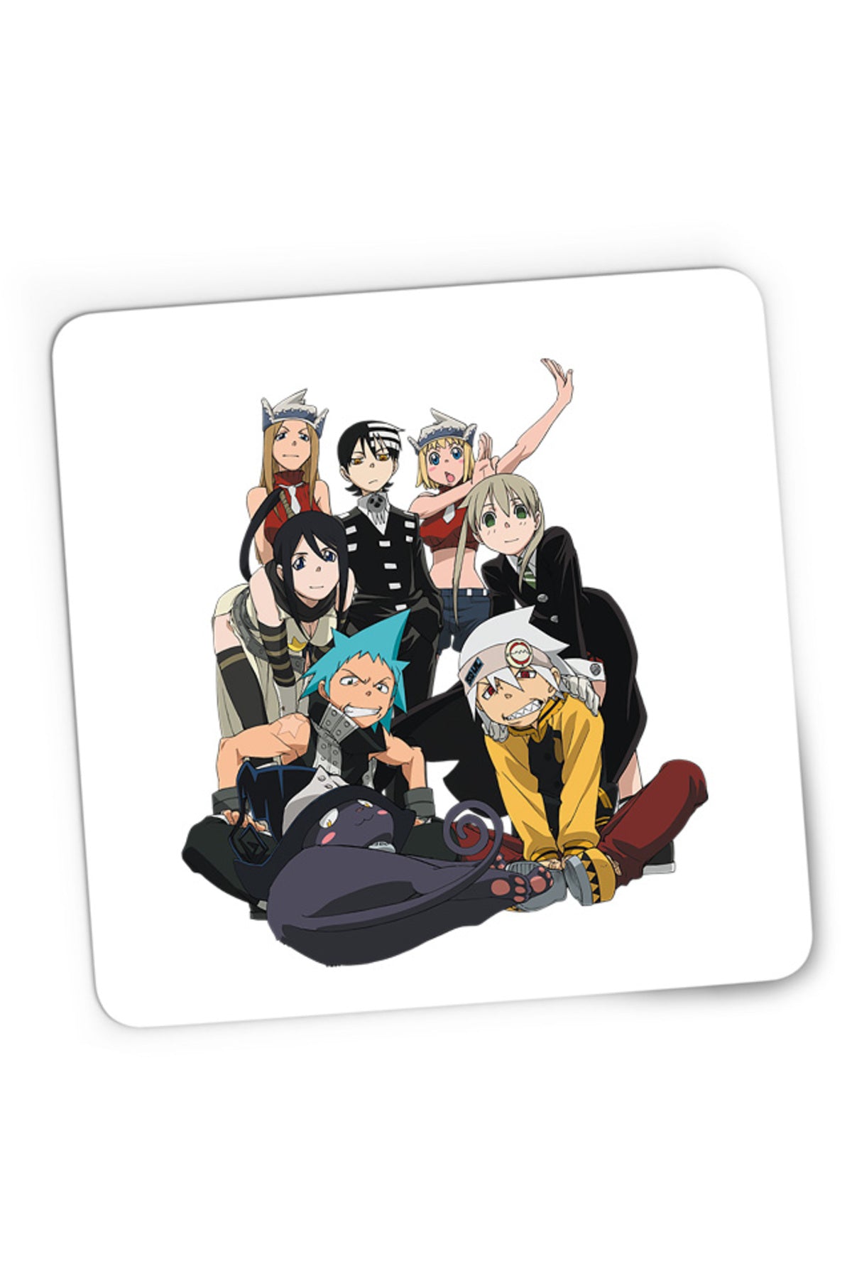 Mousepad Gaming Soul Eater Group Supranatural God Death Soul, 21x19 cm