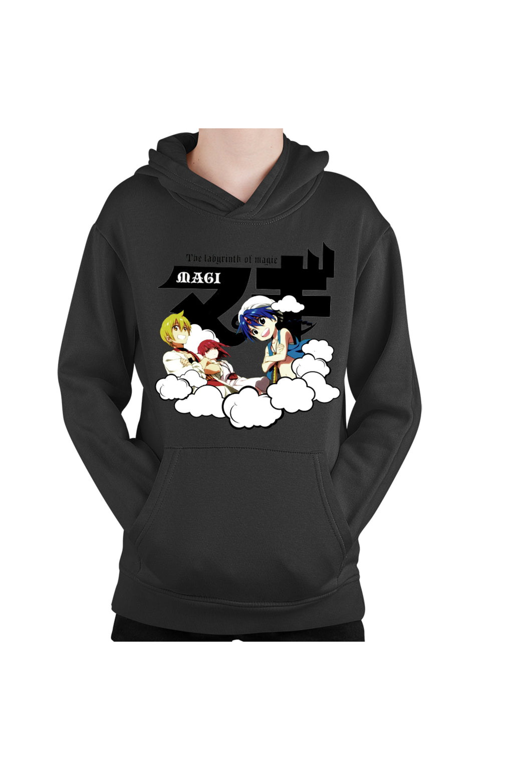 Hanorac copii Magi The Labyrinth of Magic Protagonists Group Clouds