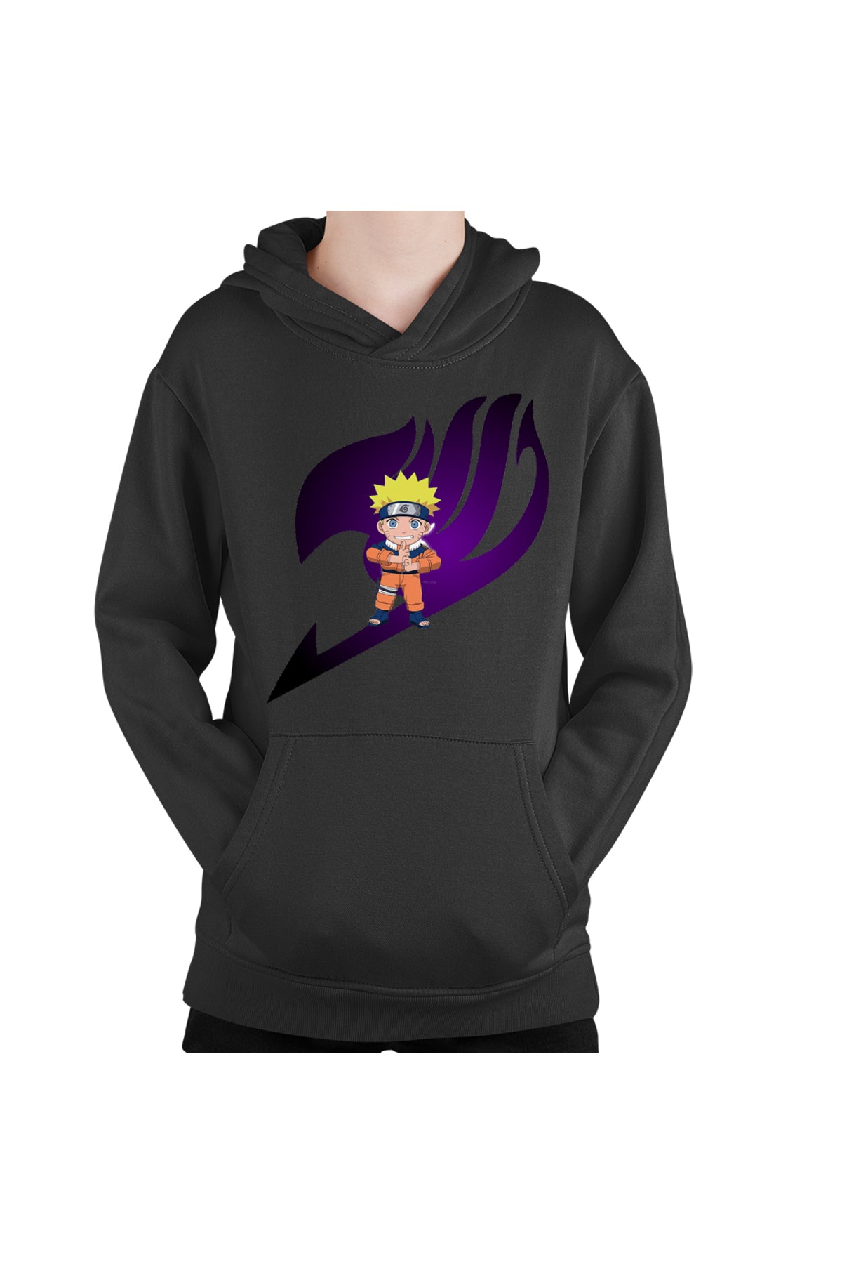 Hanorac copii Fairy Tail Logo Emblem Naruto Chibi