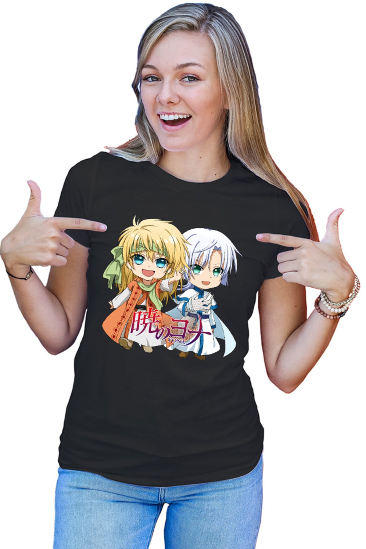 Tricou dama Yona of the Dawn Ki-ja Zeno Chibi Side Characters
