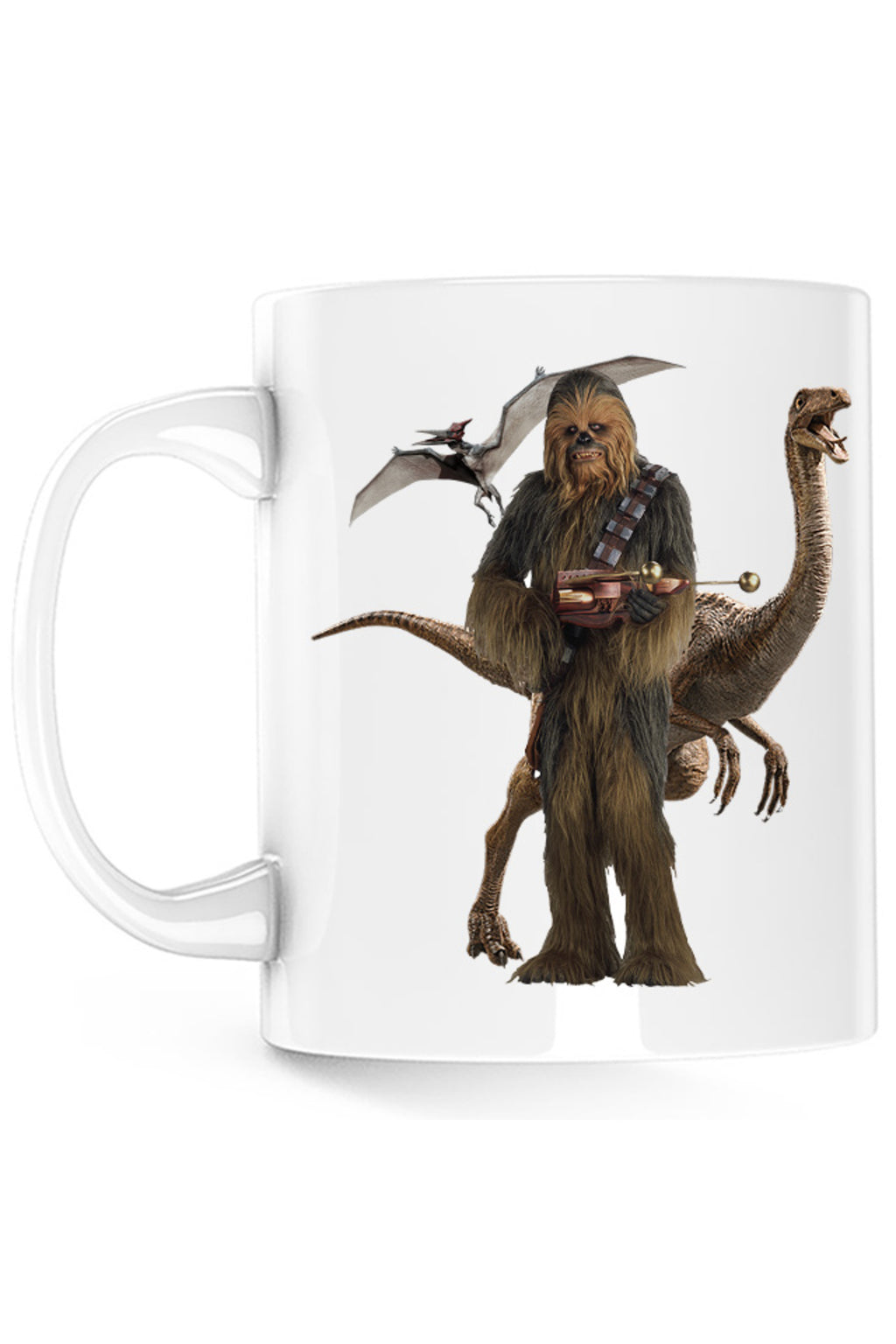 Cana Star Wars Chewbacca T-Rex Flying Dinossaur, alba, 330 ml