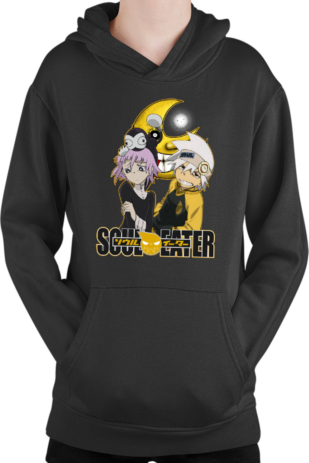 Hanorac copii Soul Eater Soul Half Moon Anime Kage Trap