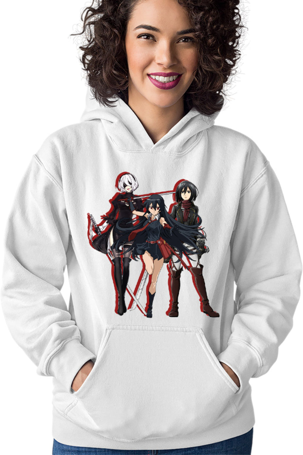 Hanorac dama Akame ga Kill Nier Automata Mikasa Attack on Titan Sword Users