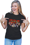 Tricou dama Yu Gi Oh Yusei Fudo Jaden All Dream Team