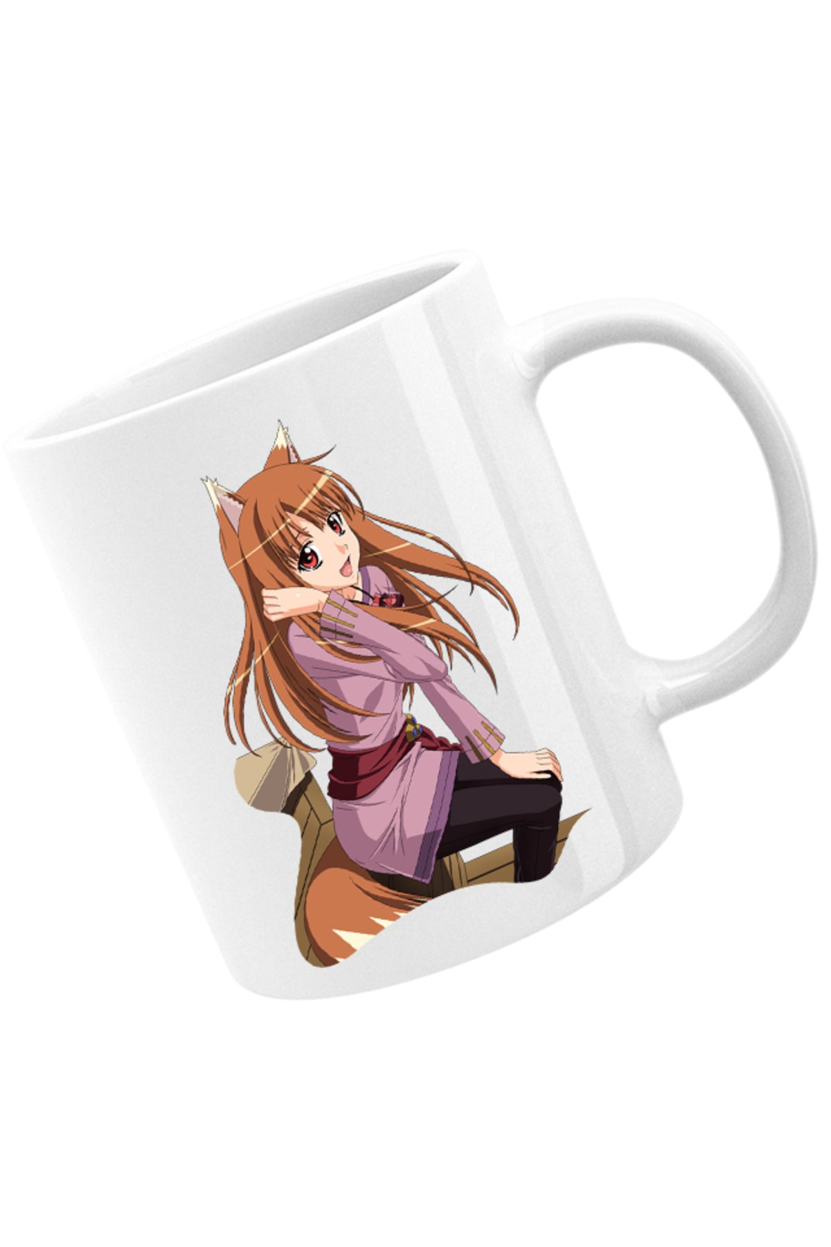 Cana Spice And Wolf Holo Desene Anime, alba, 330 ml