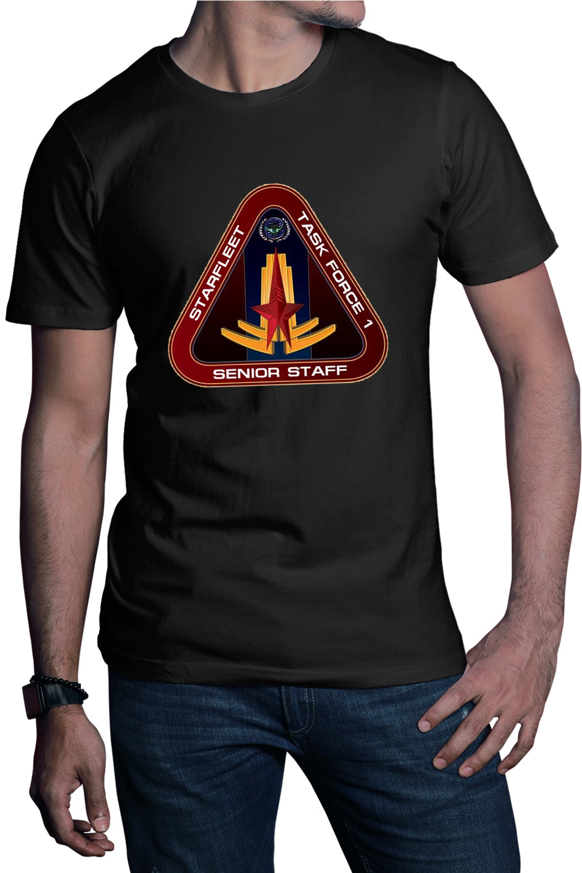 Tricou barbati Star Trek Senior Staff Task Force Sigil