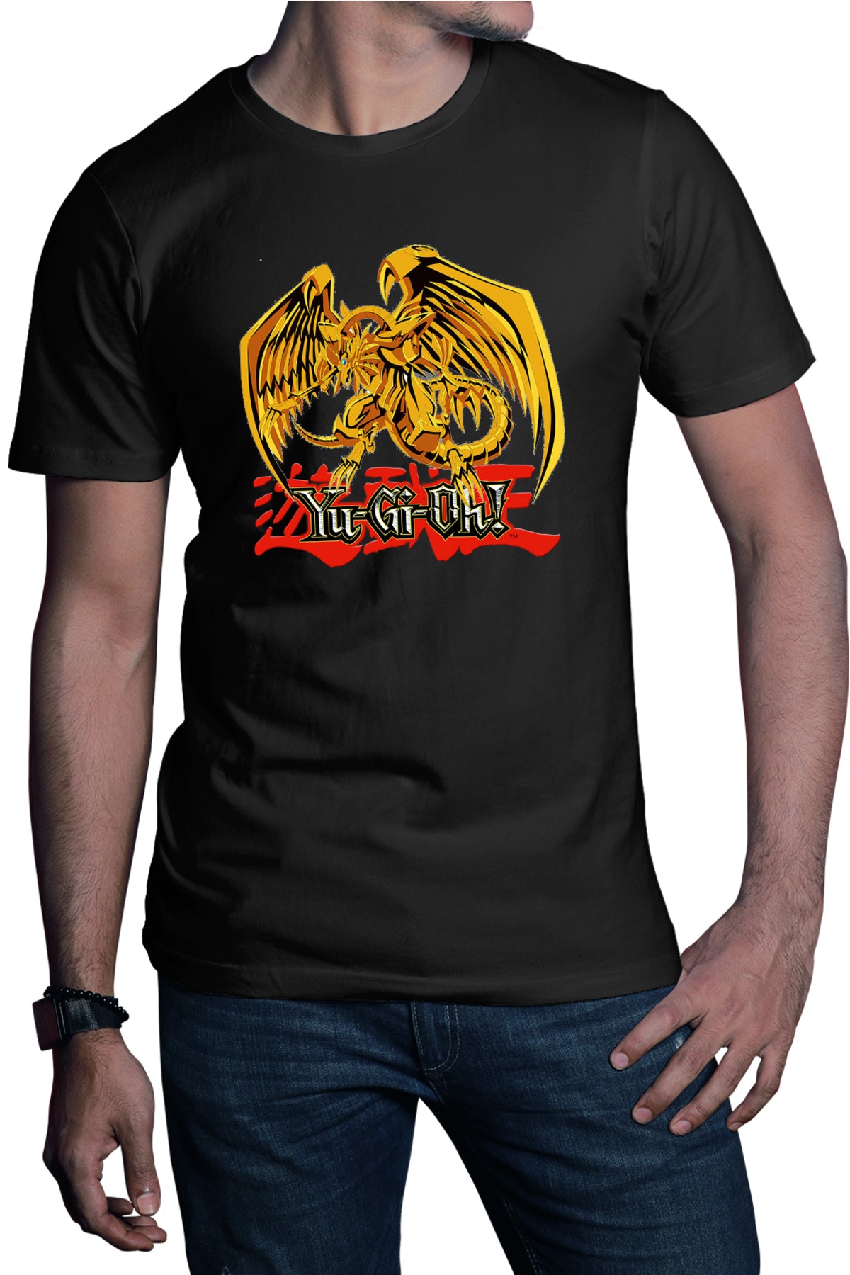 Tricou barbati Yu Gi Oh Legendary Creature Egyptian God Sacred
