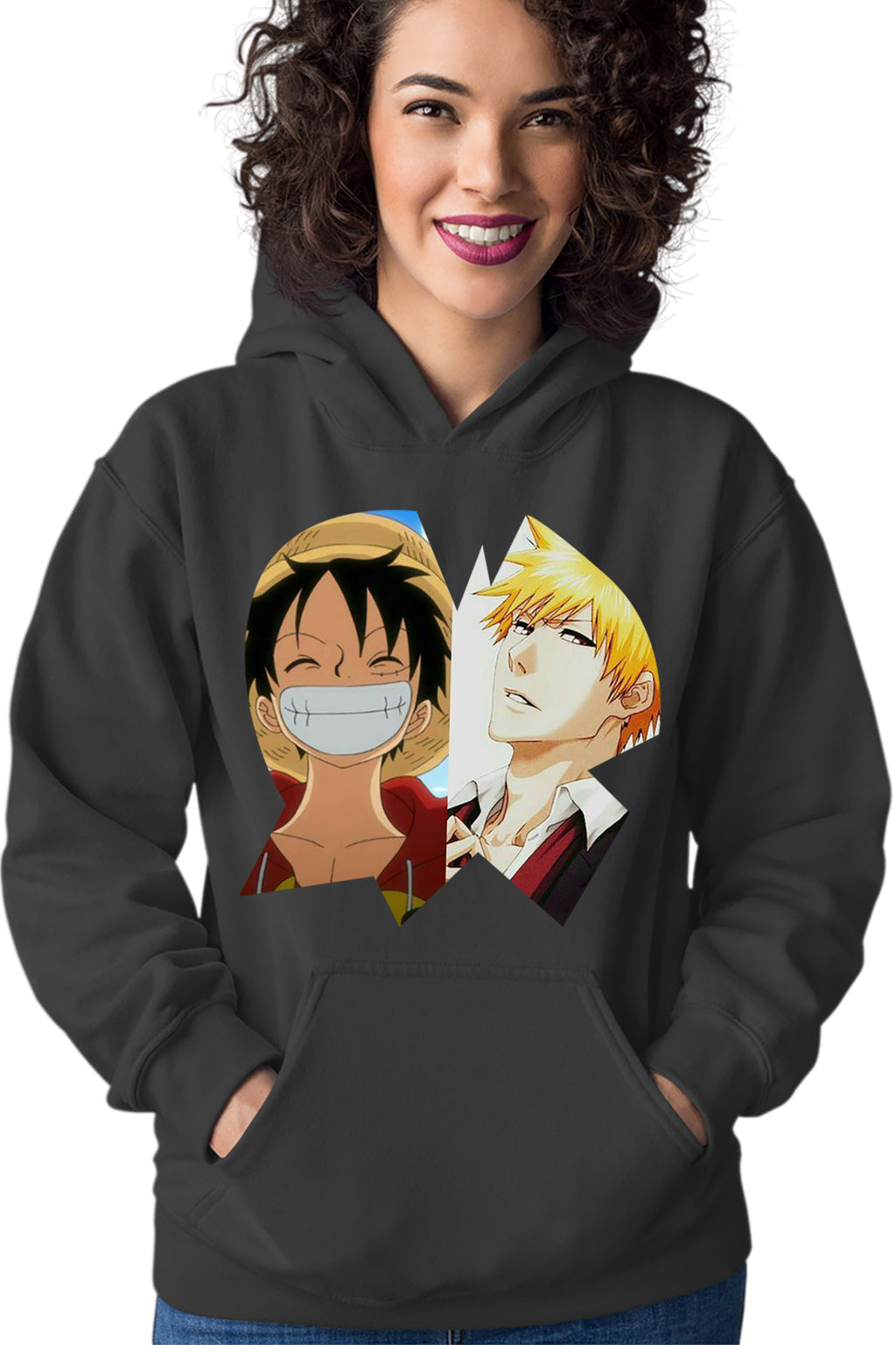 Hanorac dama Bleach Ichigo One Piece Luffy Anime Manga