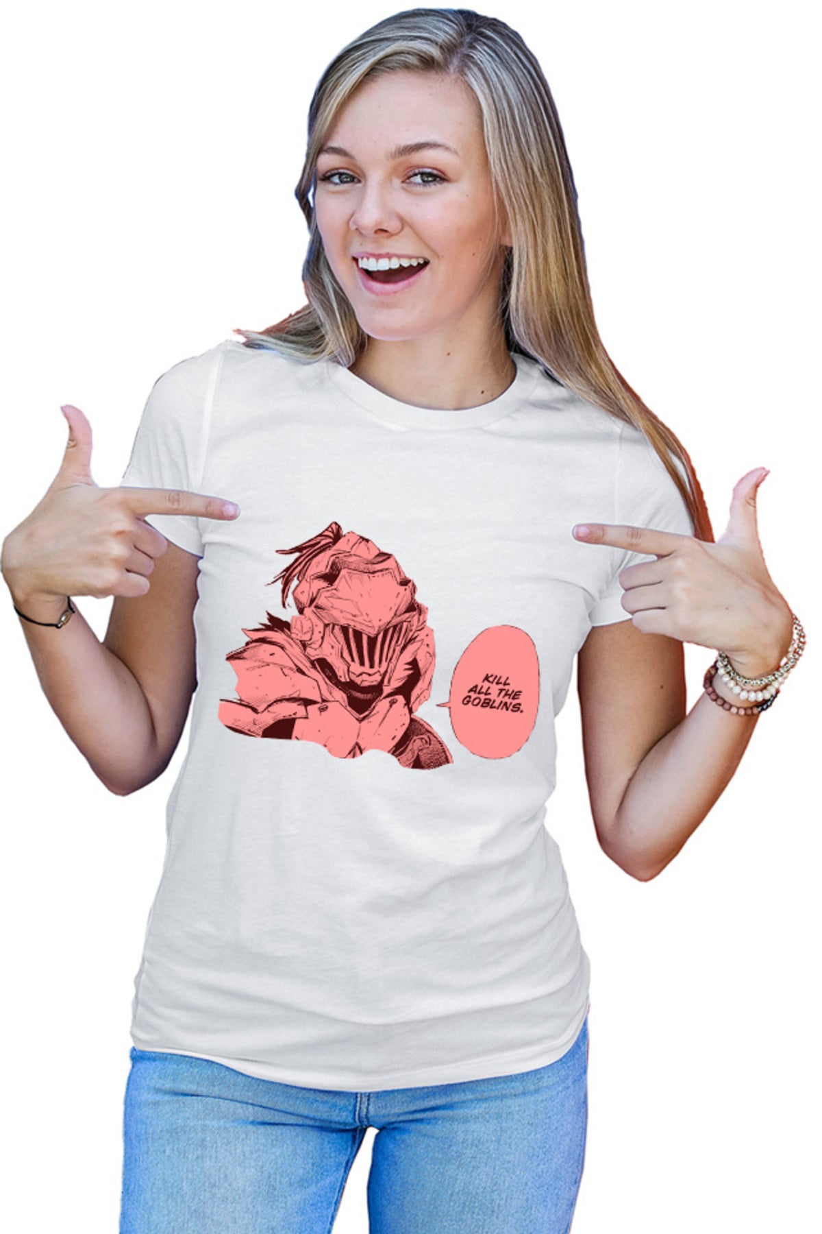 Tricou dama Goblin Slayer Kill Force Gore Anime Otaku Costume Armor