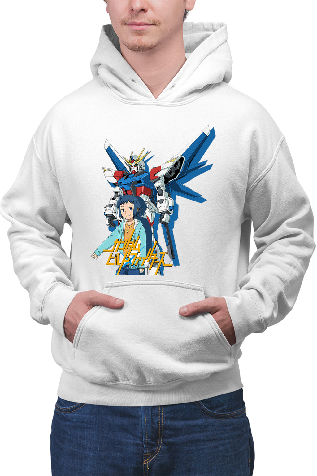Hanorac barbati dam Build Fighters Sei Animekage