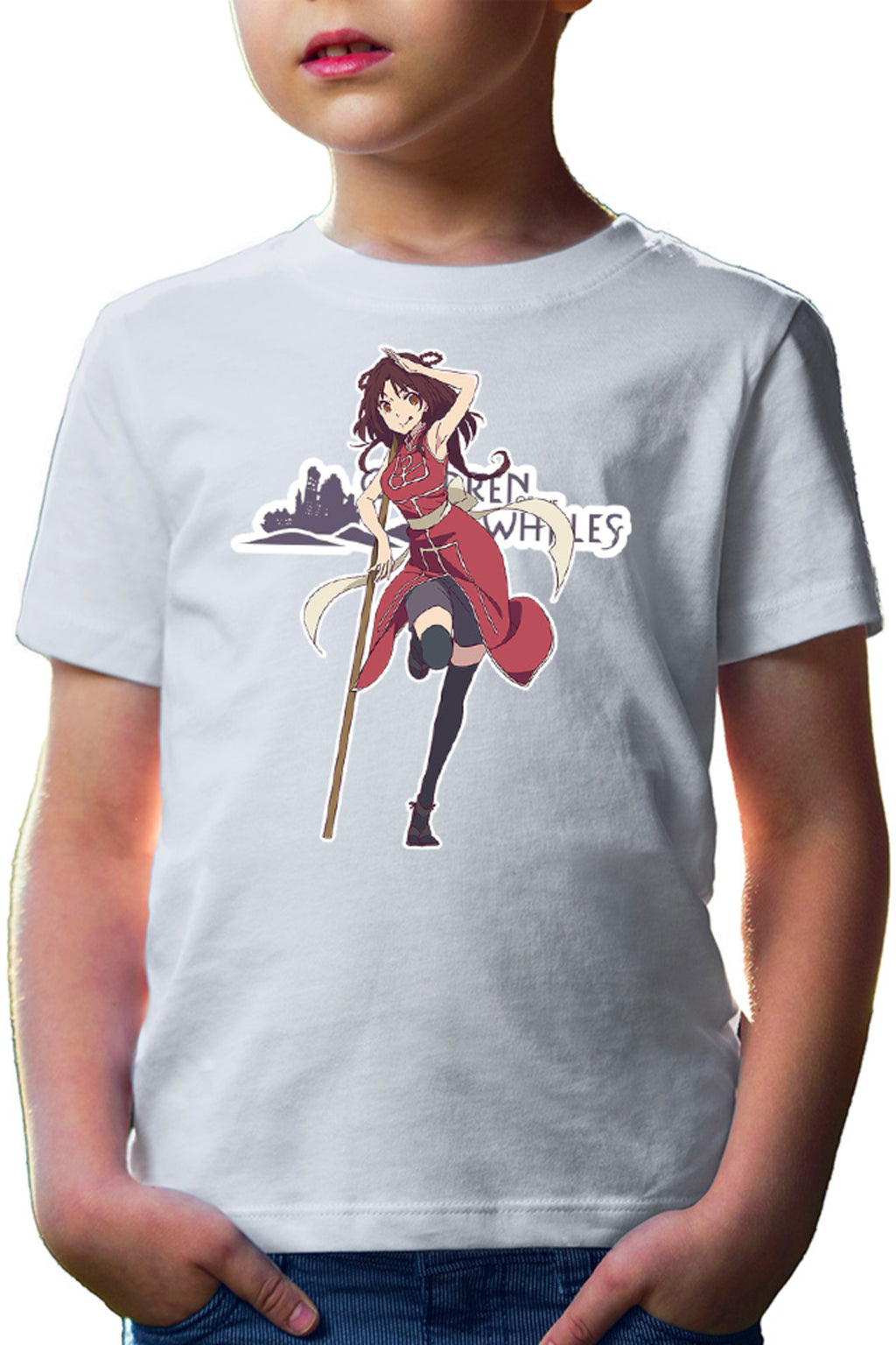 Tricou copii Children of the Whales Ginshu Chinese Martial Arts