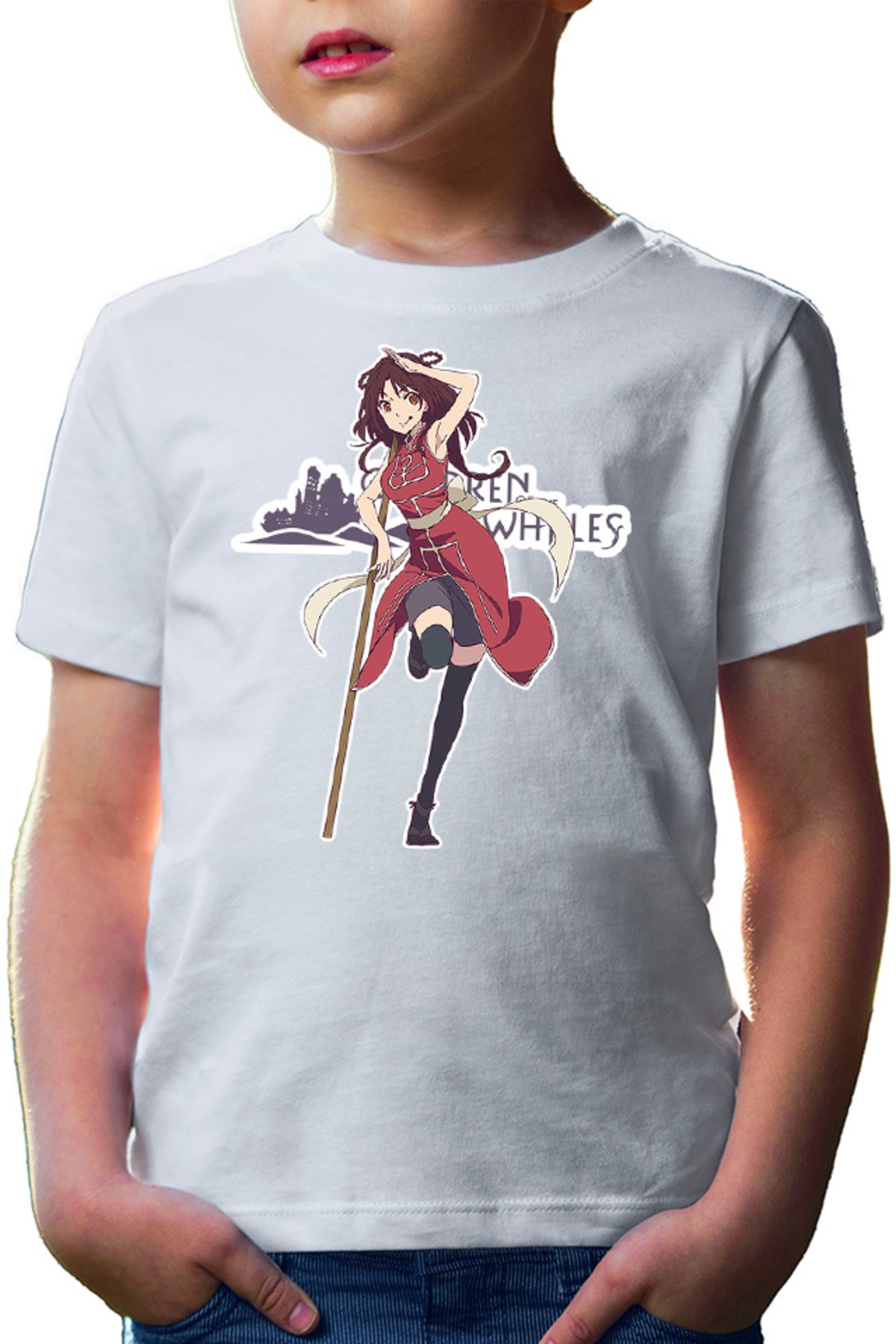 Tricou copii Children of the Whales Ginshu Chinese Martial Arts