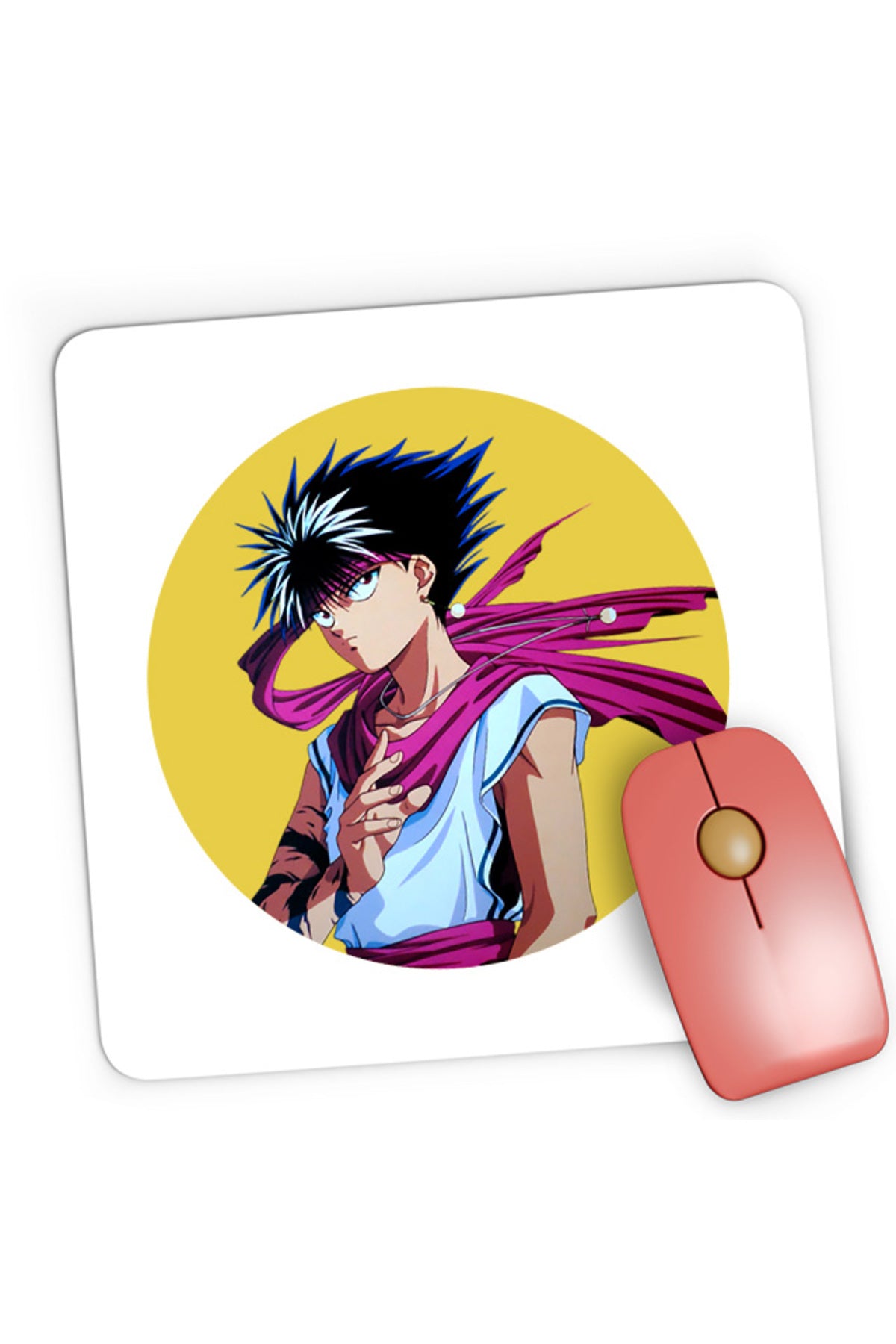 Mousepad Gaming Yu Yu Hakusho Hiei Powers Mangaka Season, 21x19 cm