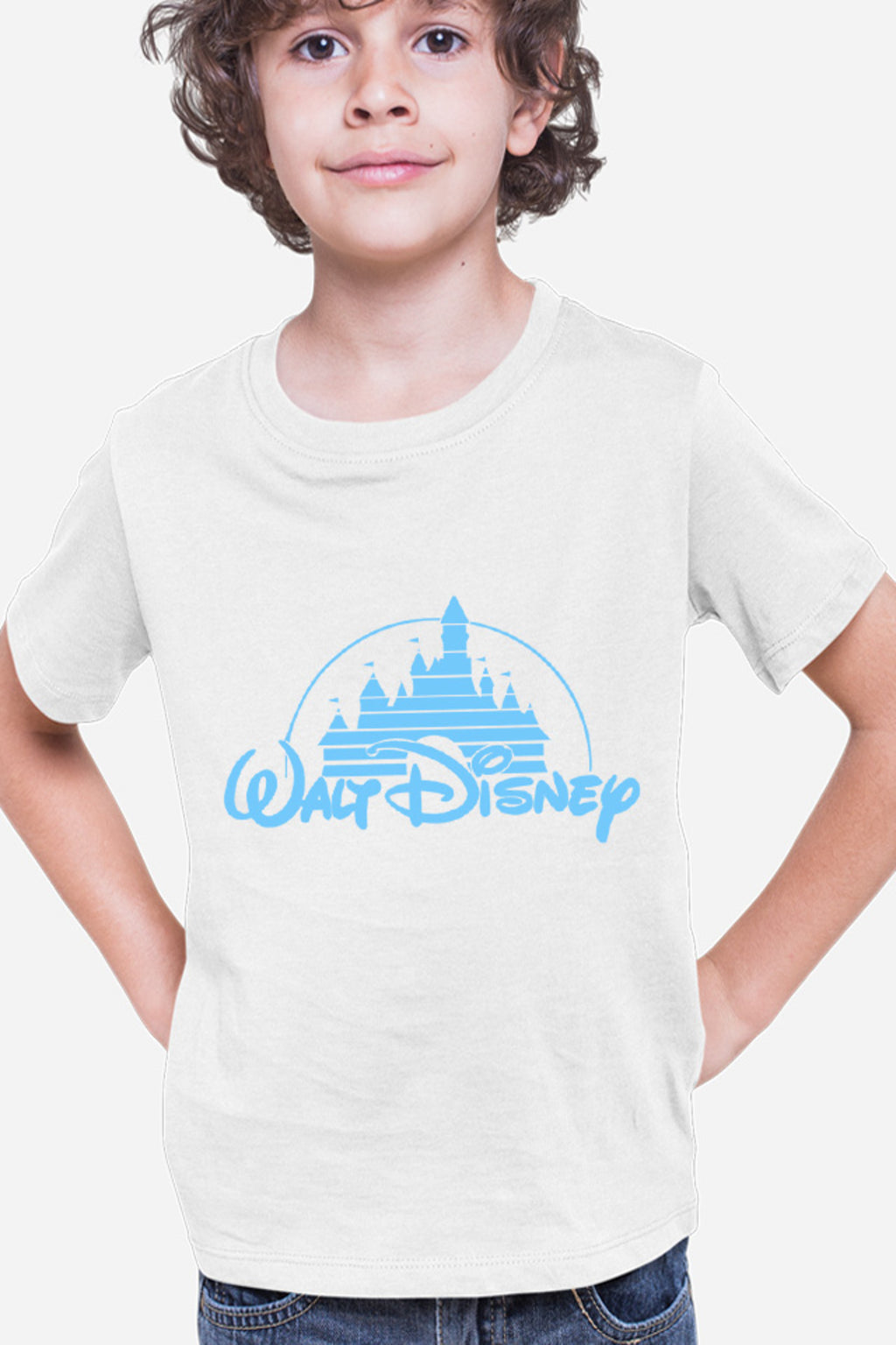Tricou copii Mickey Mouse Walt Disney Logo Castle