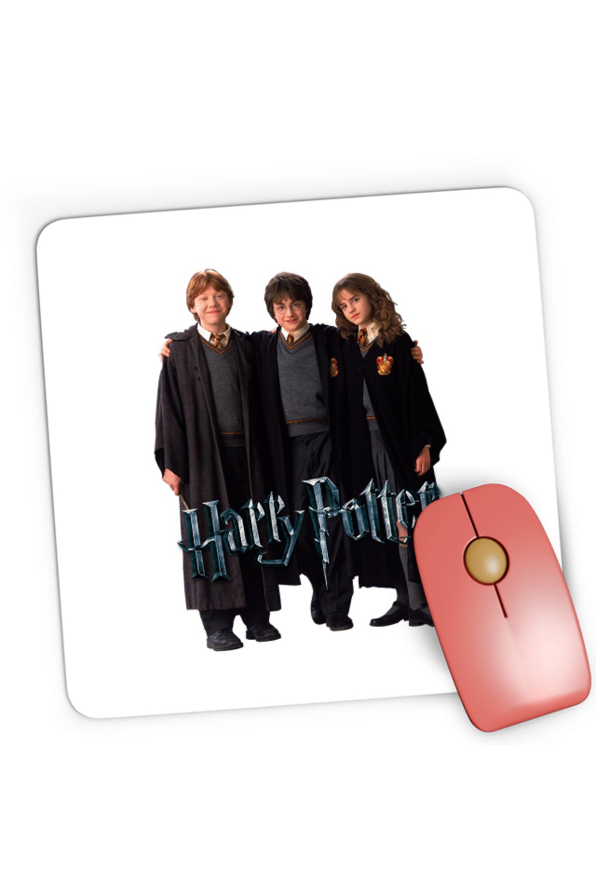 Mousepad Gaming Harry Potter Students School Magic Uniform Group, 21x19 cm