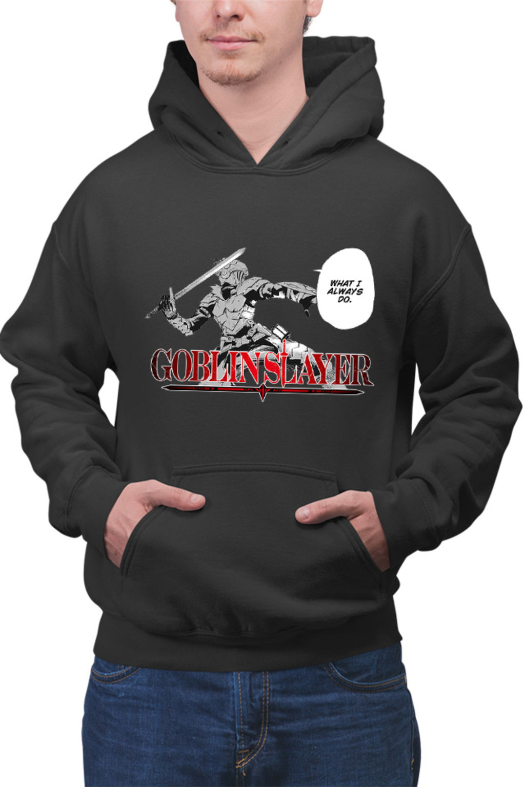 Hanorac barbati Goblin Slayer Claymore Knight Fast Anime Shounen Martial Arts