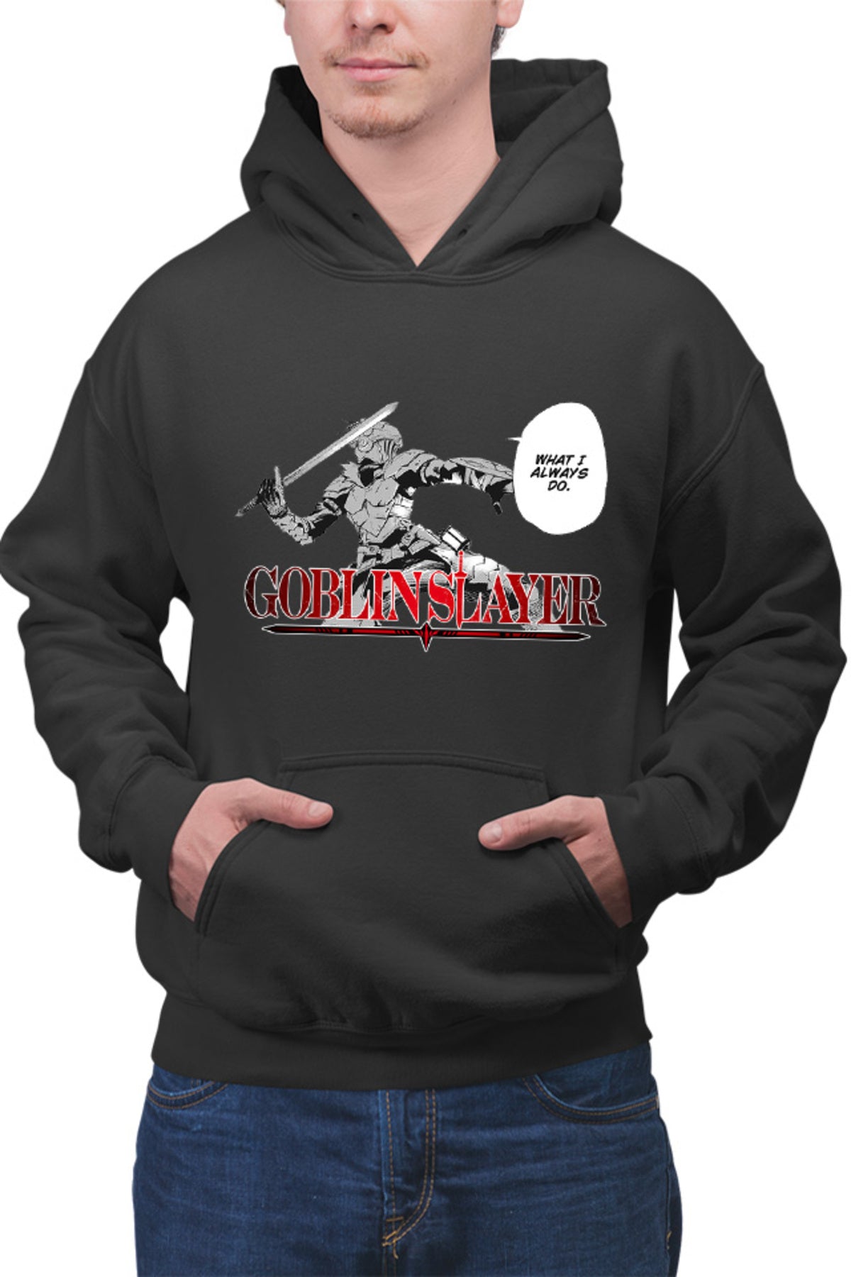 Hanorac barbati Goblin Slayer Claymore Knight Fast Anime Shounen Martial Arts