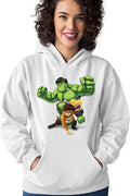 Hanorac dama Shrek Puss In The Boots Hulk Marvel DC Cat