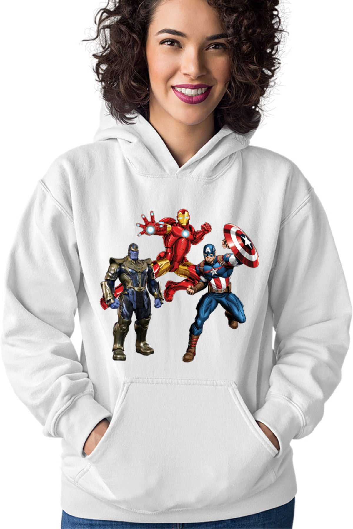 Hanorac dama Captain America Iron man Jump Thanos Machine Action Toy