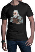 Tricou barbati The Witcher Andrzej Sapkowski Wild Hunt Video Game