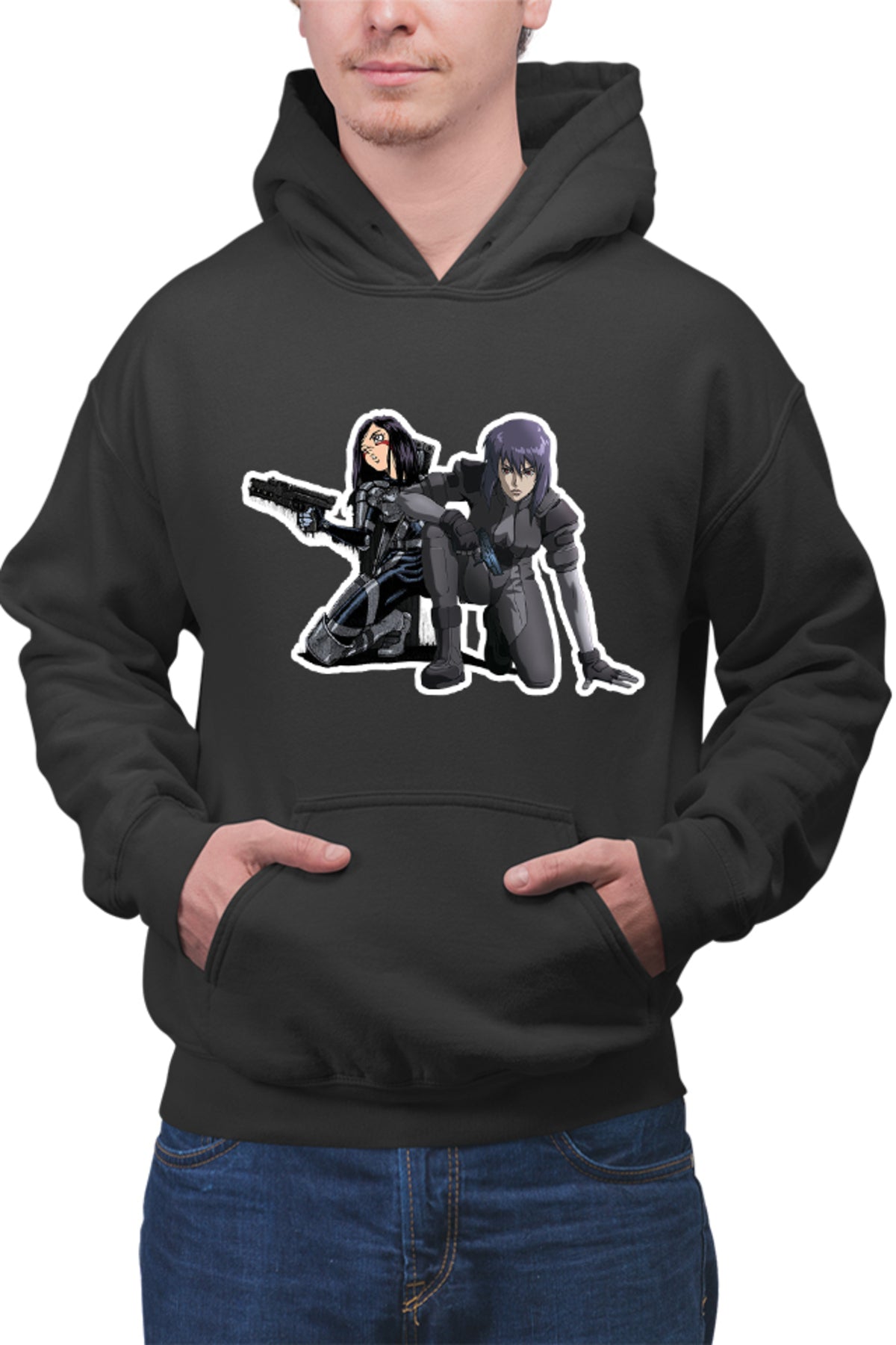 Hanorac barbati Battle Angel Alita Gally Makoto Sit Otaku Cyborg