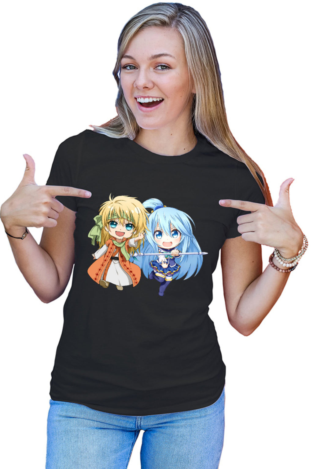 Tricou dama Yona of the Dawn Zeno Aqua Magic Anime Meme