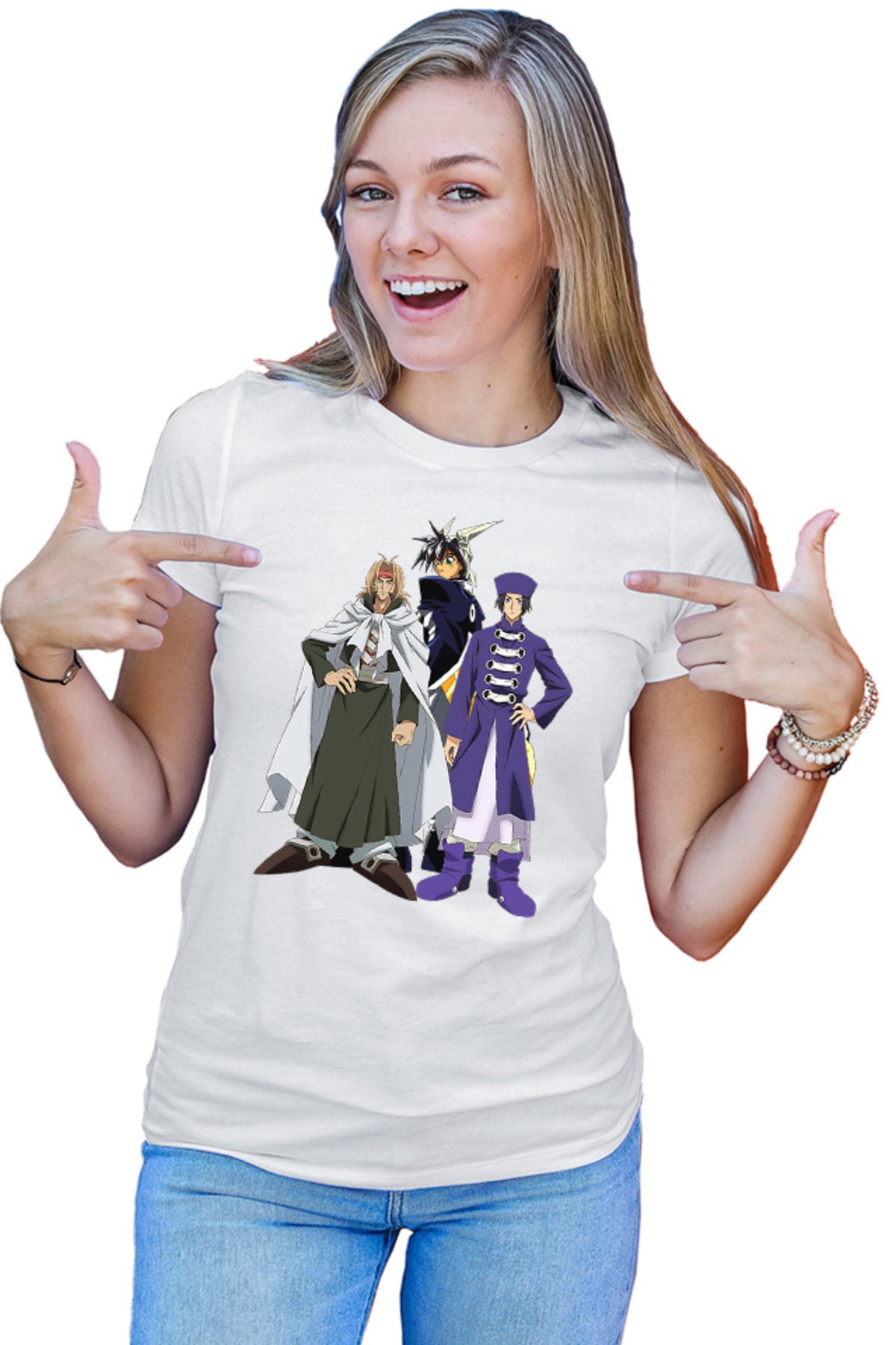 Tricou dama Hoshin Engi Chuuou Hiko Taikoubou God Manga Ryu Fujisaki Fantasy