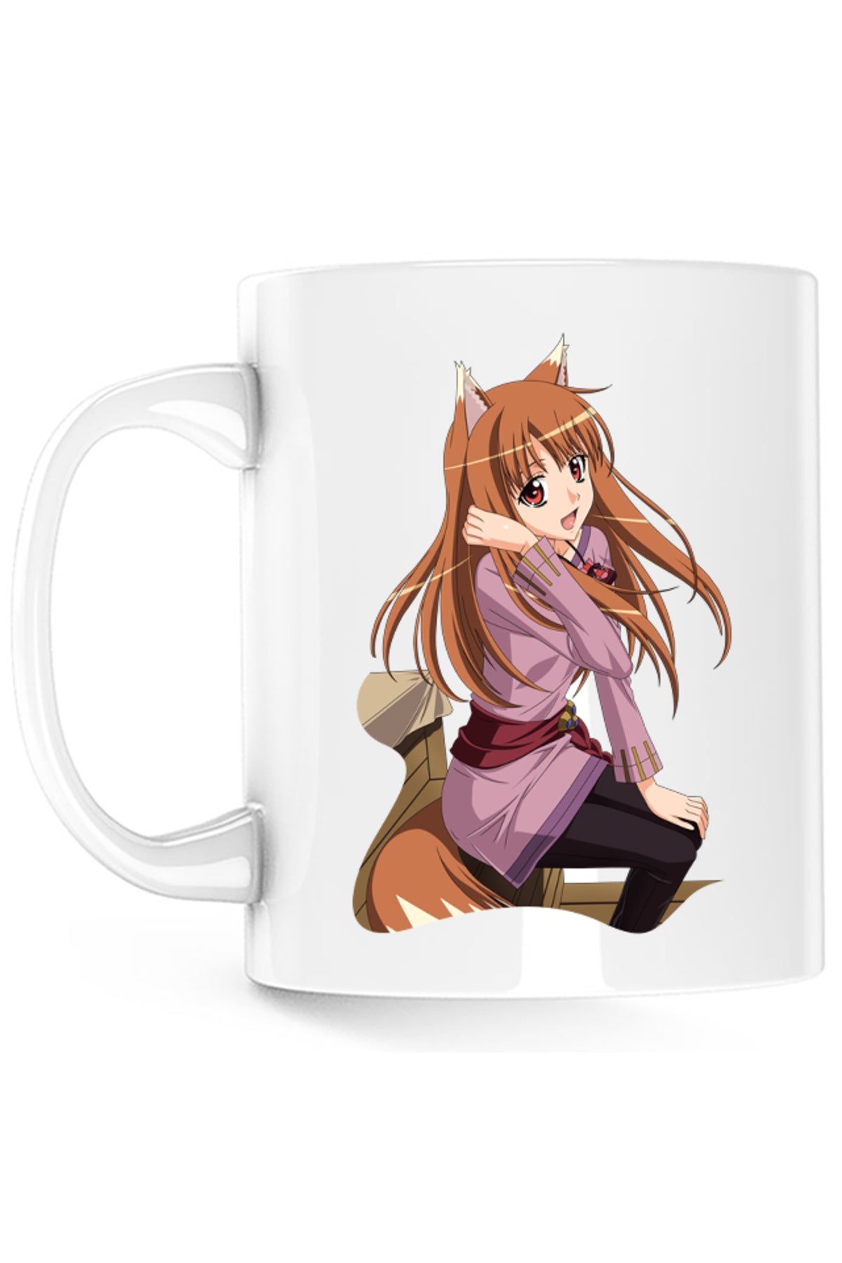 Cana Spice And Wolf Holo Desene Anime, alba, 330 ml