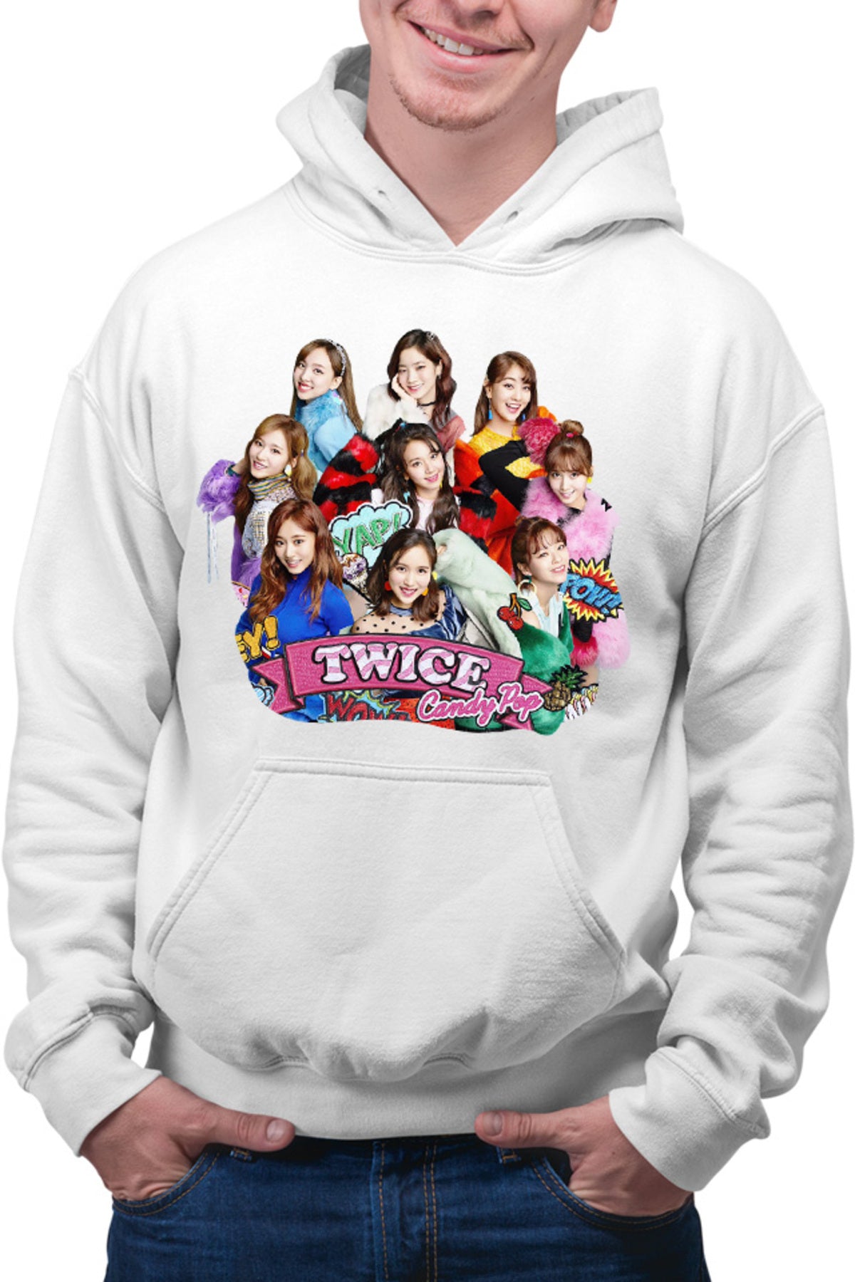 Hanorac barbati Twice K-Pop Idol Group Popular Music Korea