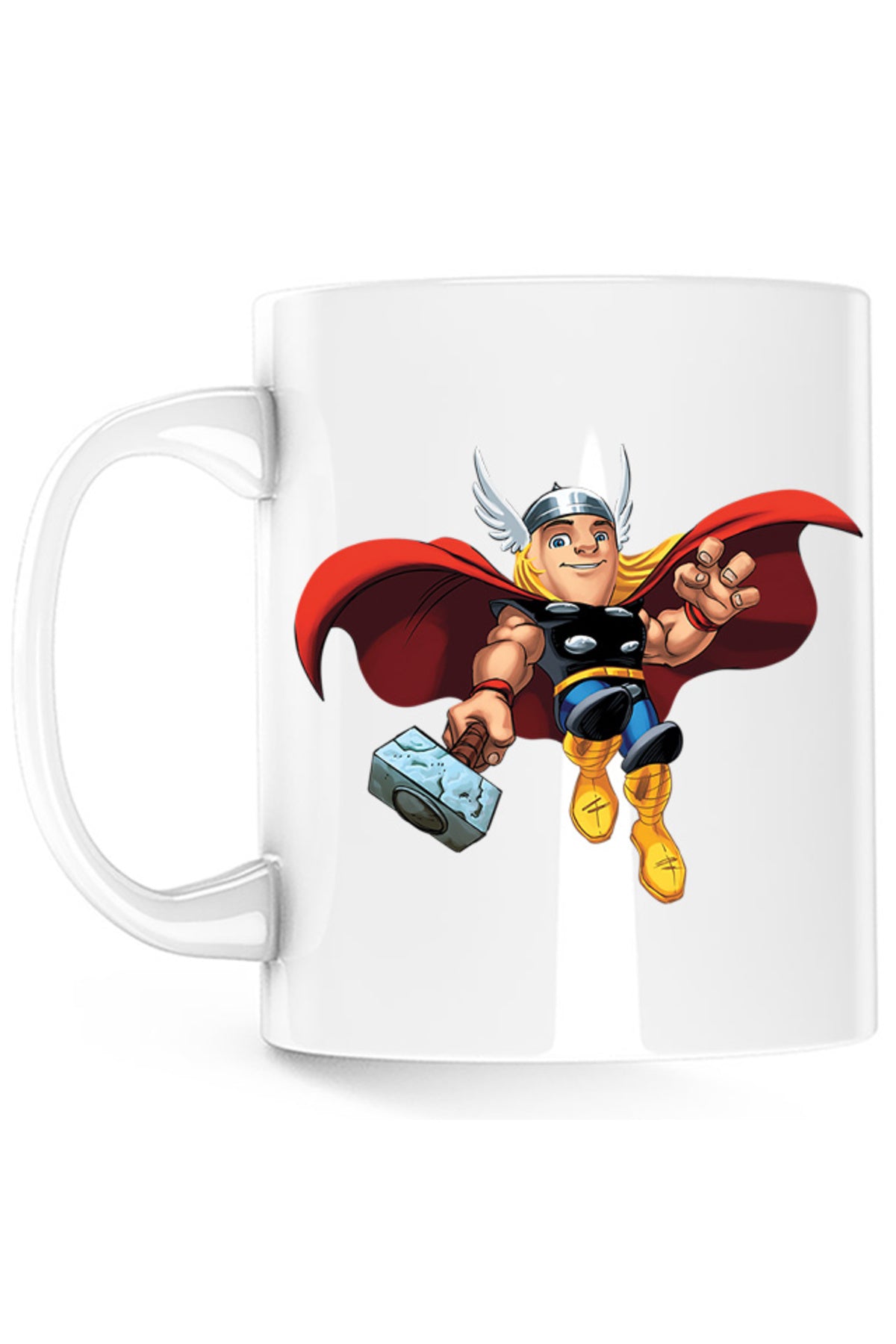 Cana Thor Fly Hammer Arrogant Midgard God Walt Disney, alba, 330 ml