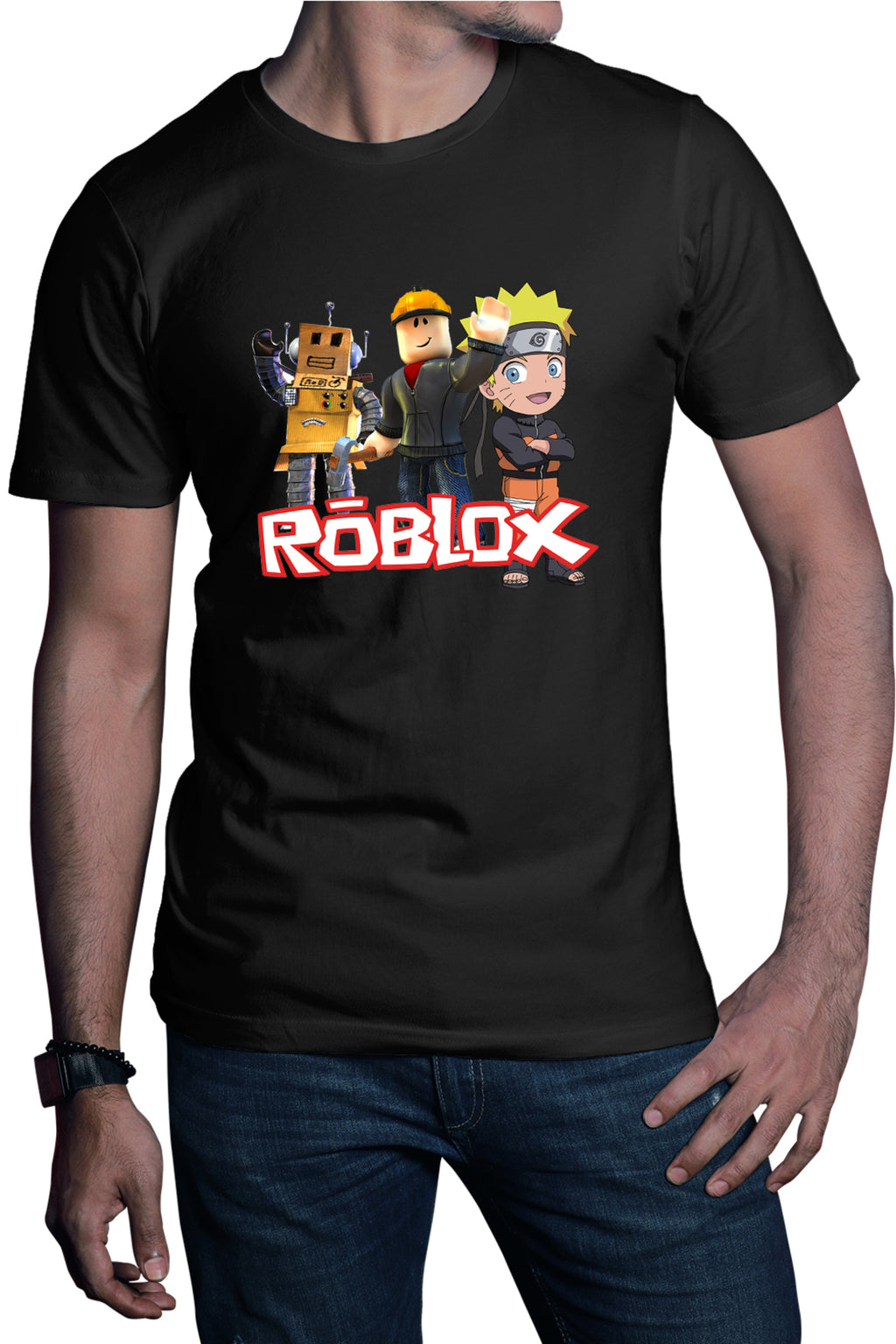 Tricou barbati Roblox Naruto Studio Home Platforme