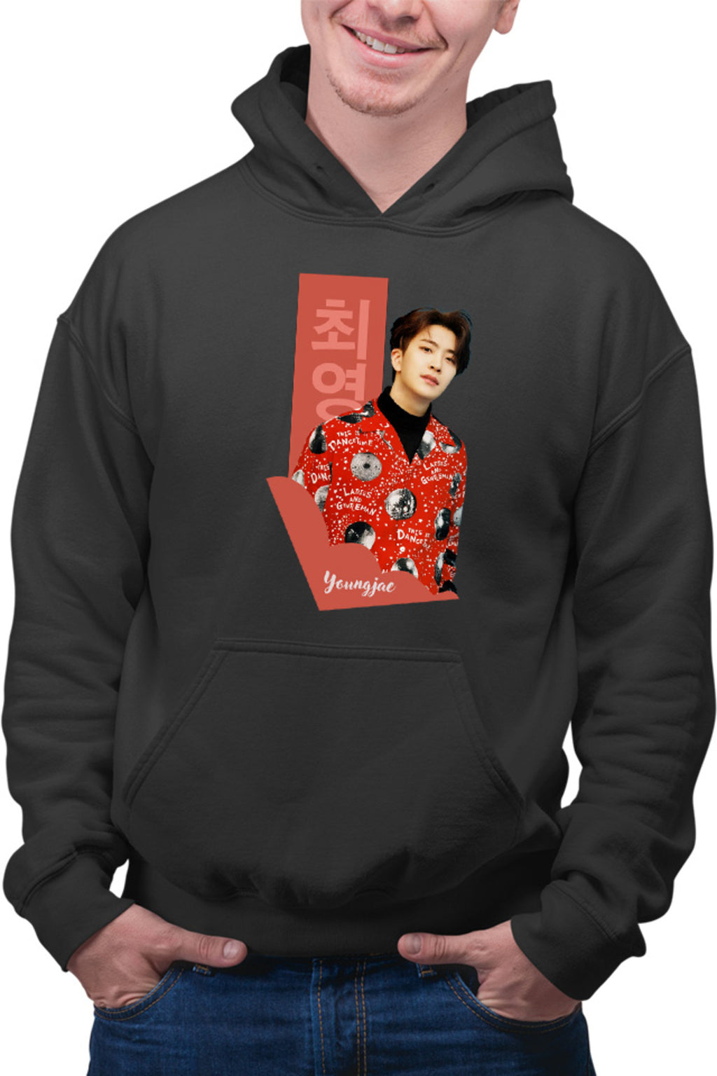 Hanorac barbati Got7 Youngjae Straight Up To The Moon Song Vocalist Leader