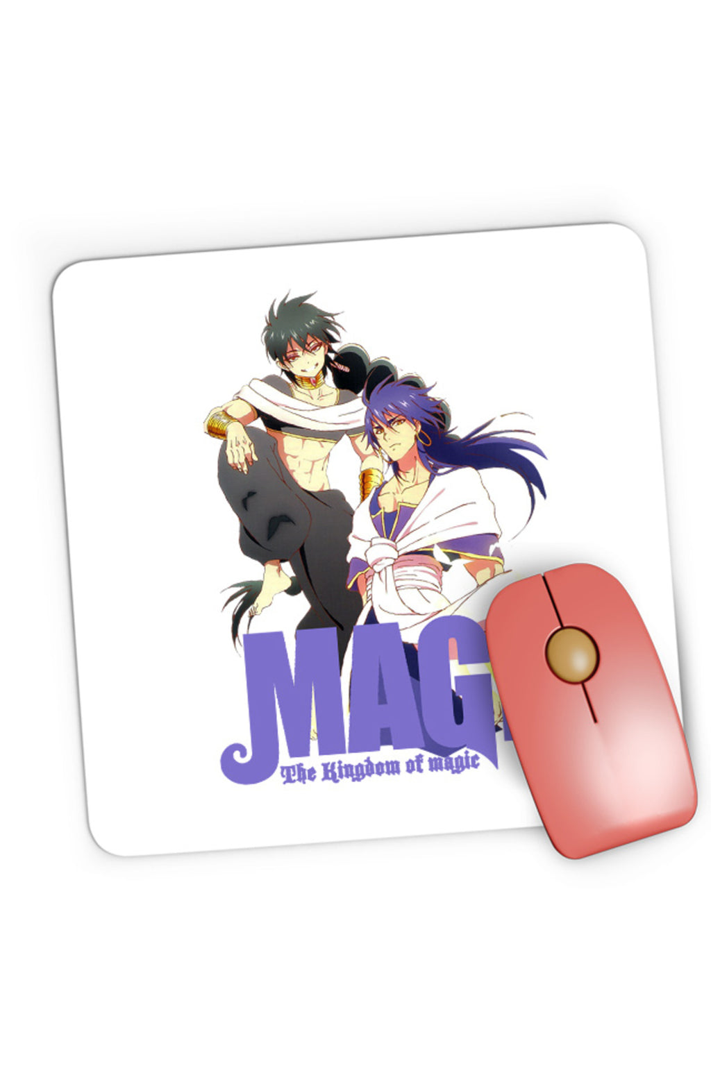 Mousepad Gaming Magi The Labyrinth of Magic Gang Judar Sinbad Anime Style, 21x19 cm