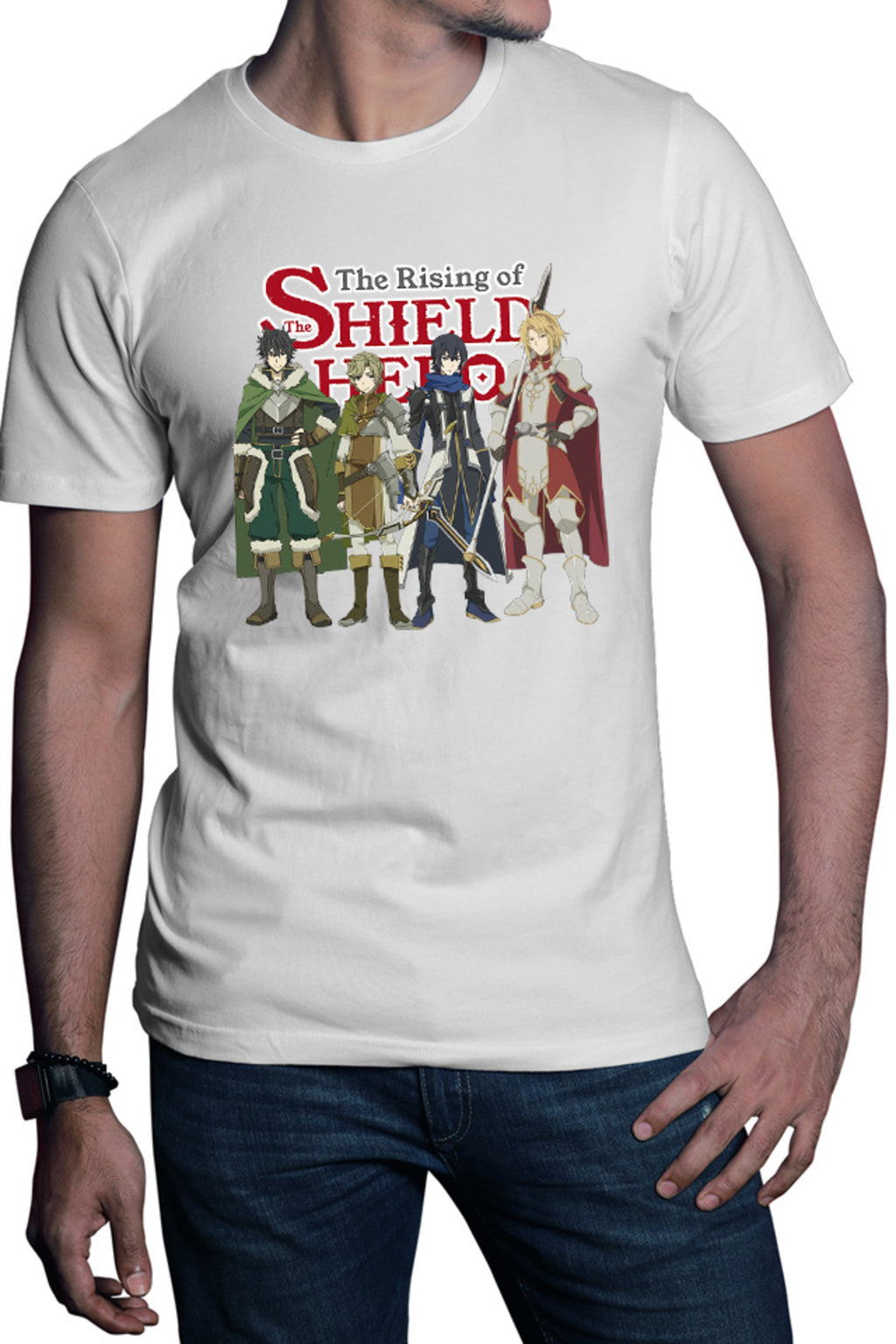 Tricou barbati Rising of the Shield Hero Naofumi Boruto Animekage