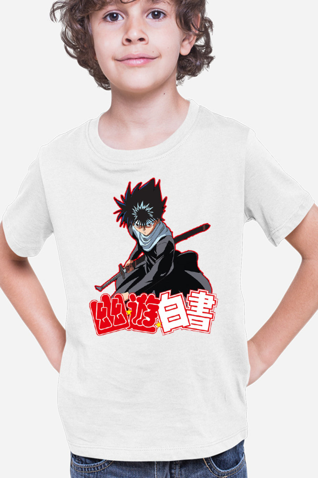 Tricou copii Yu Yu Hakusho Hiei Yoshihiro Togashi Shounen