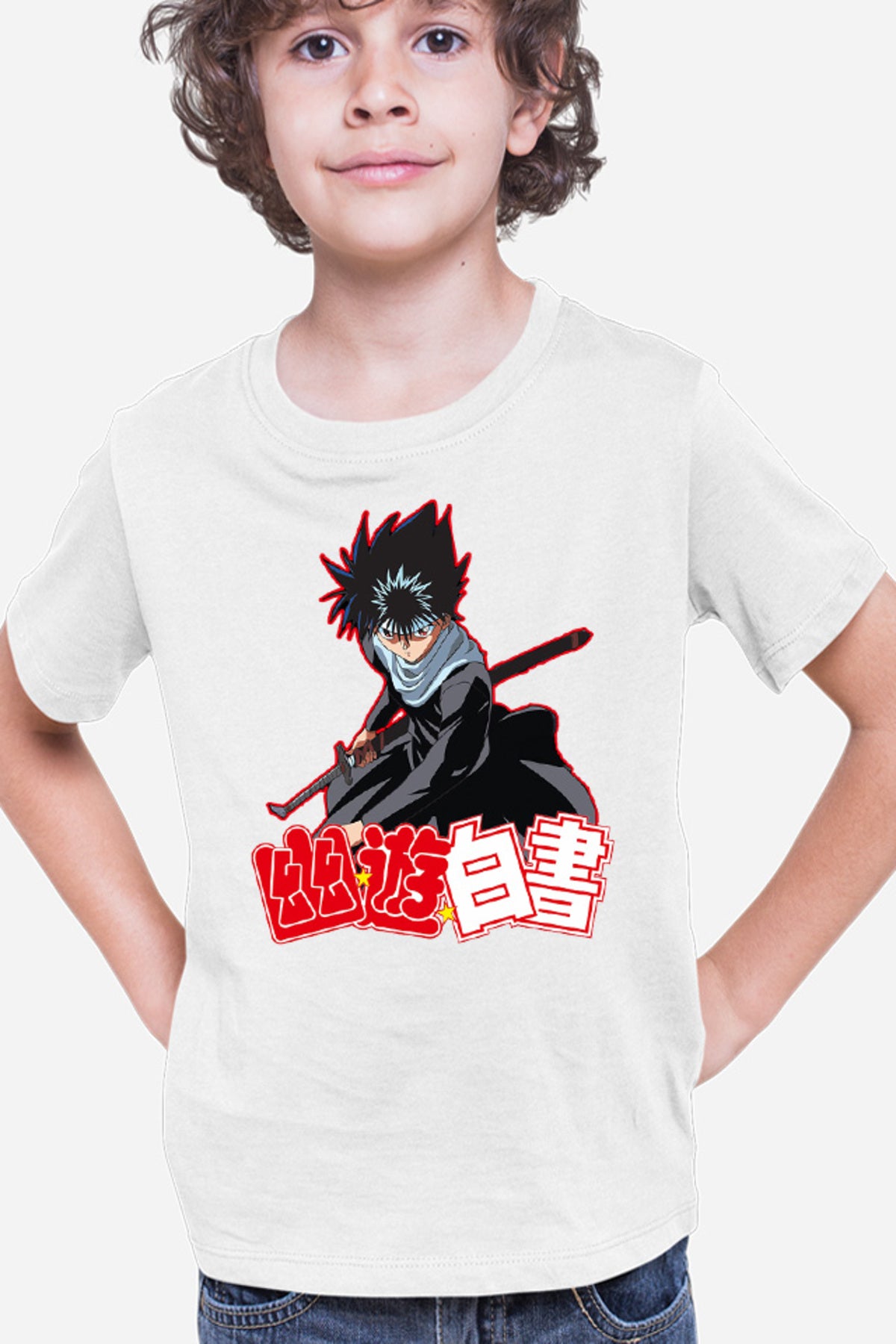 Tricou copii Yu Yu Hakusho Hiei Yoshihiro Togashi Shounen