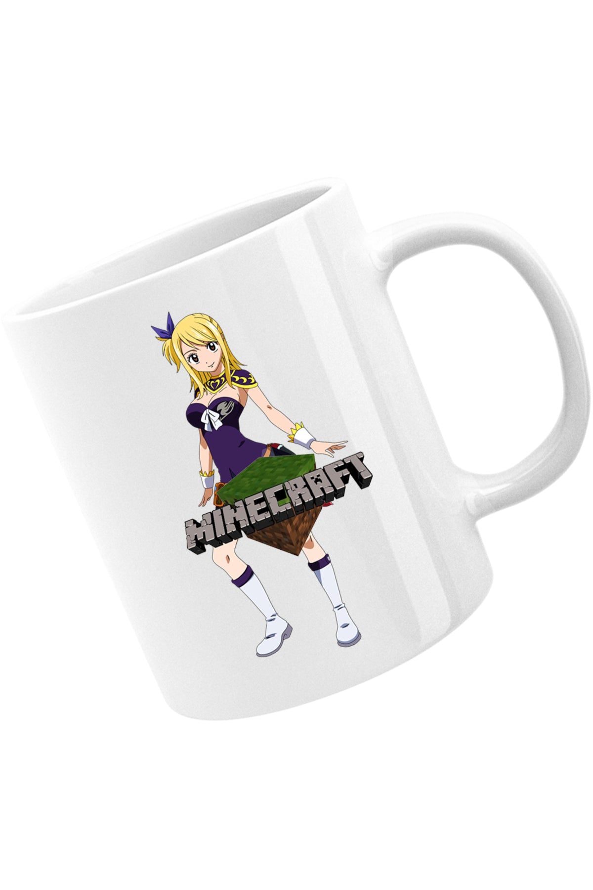 Cana Fairy Tail Lucy Minecraft Fan Anime Manga, alba, 330 ml